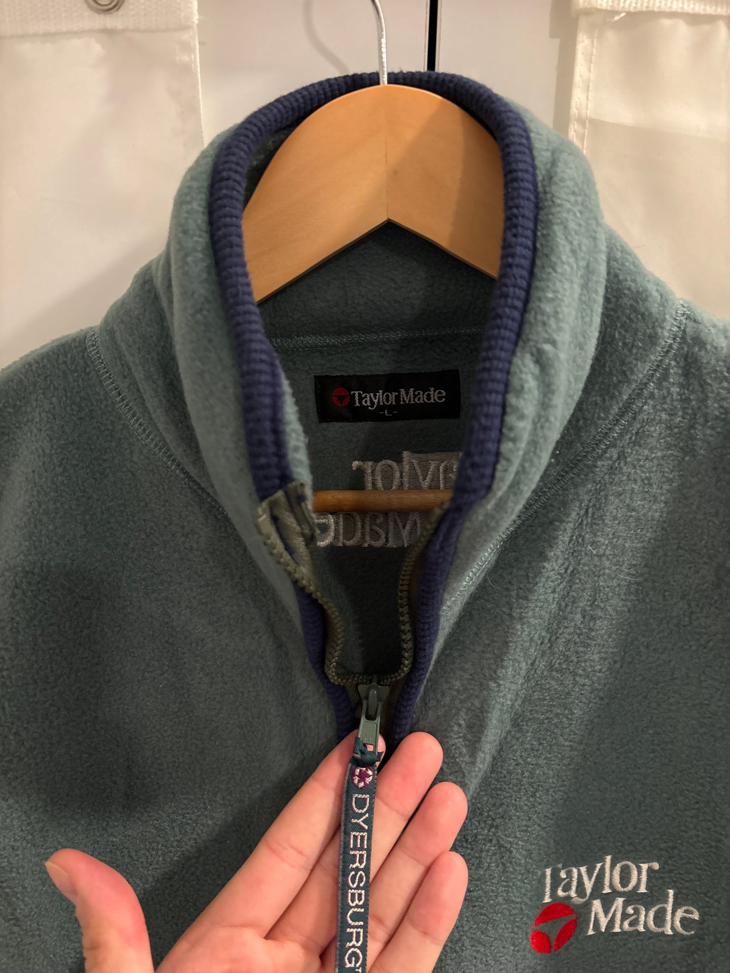 1990s Vintage Taylormade Classic Logo Fleece Vest