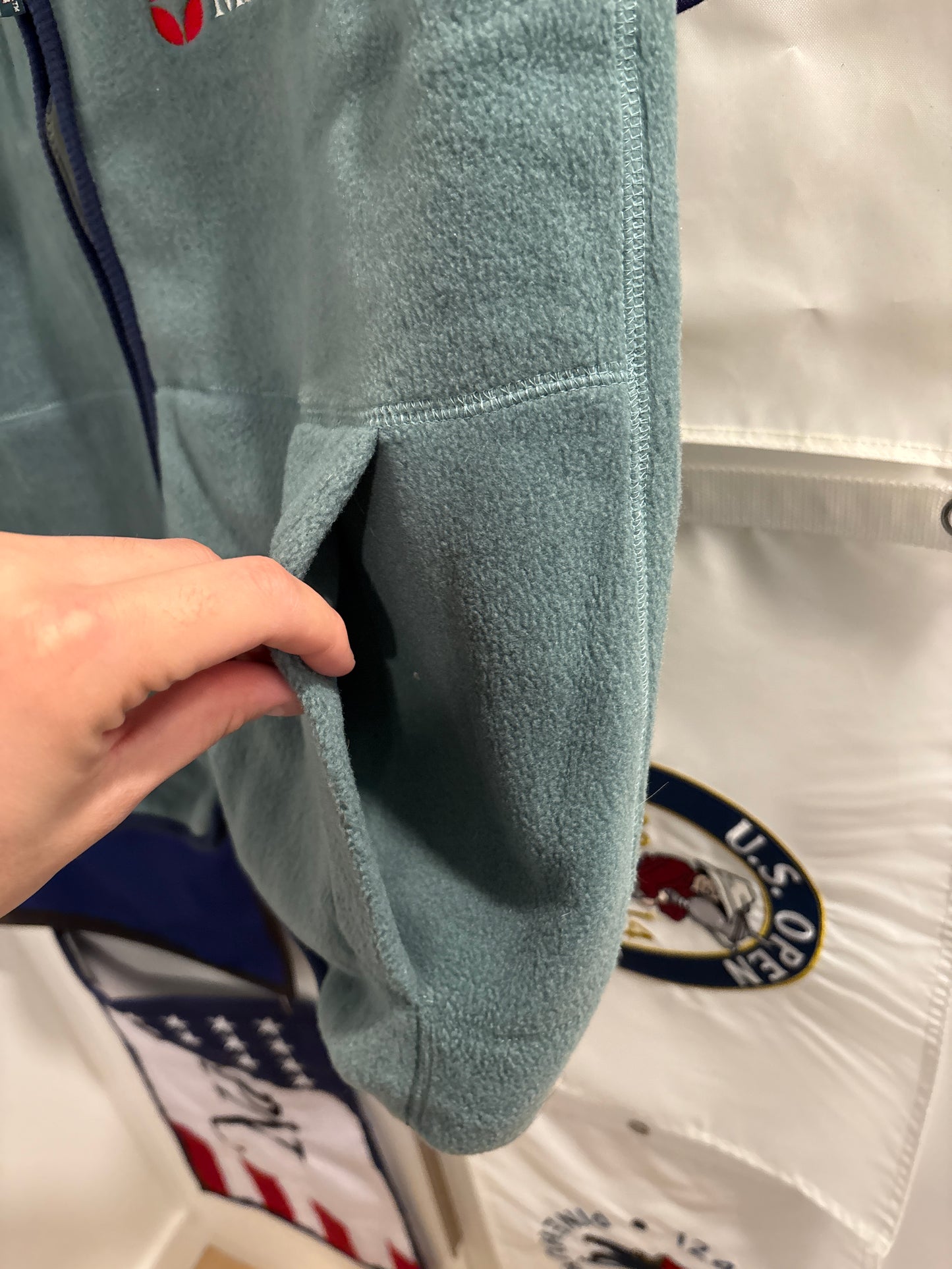 1990s Vintage Taylormade Classic Logo Fleece Vest