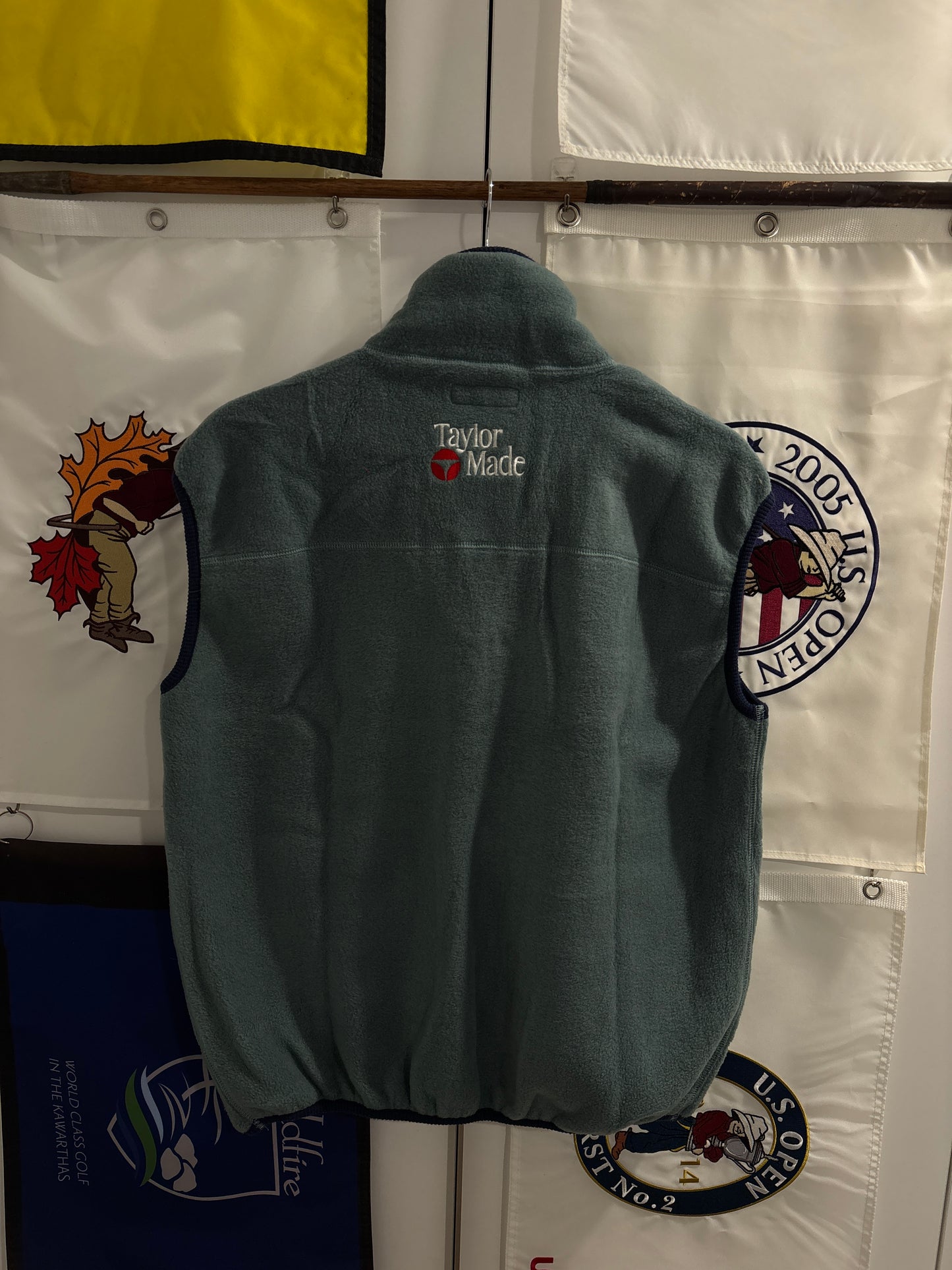 1990s Vintage Taylormade Classic Logo Fleece Vest