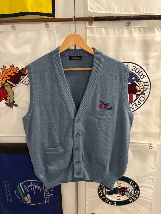 1990s Vintage Taylormade Classic Logo Sweater Vest