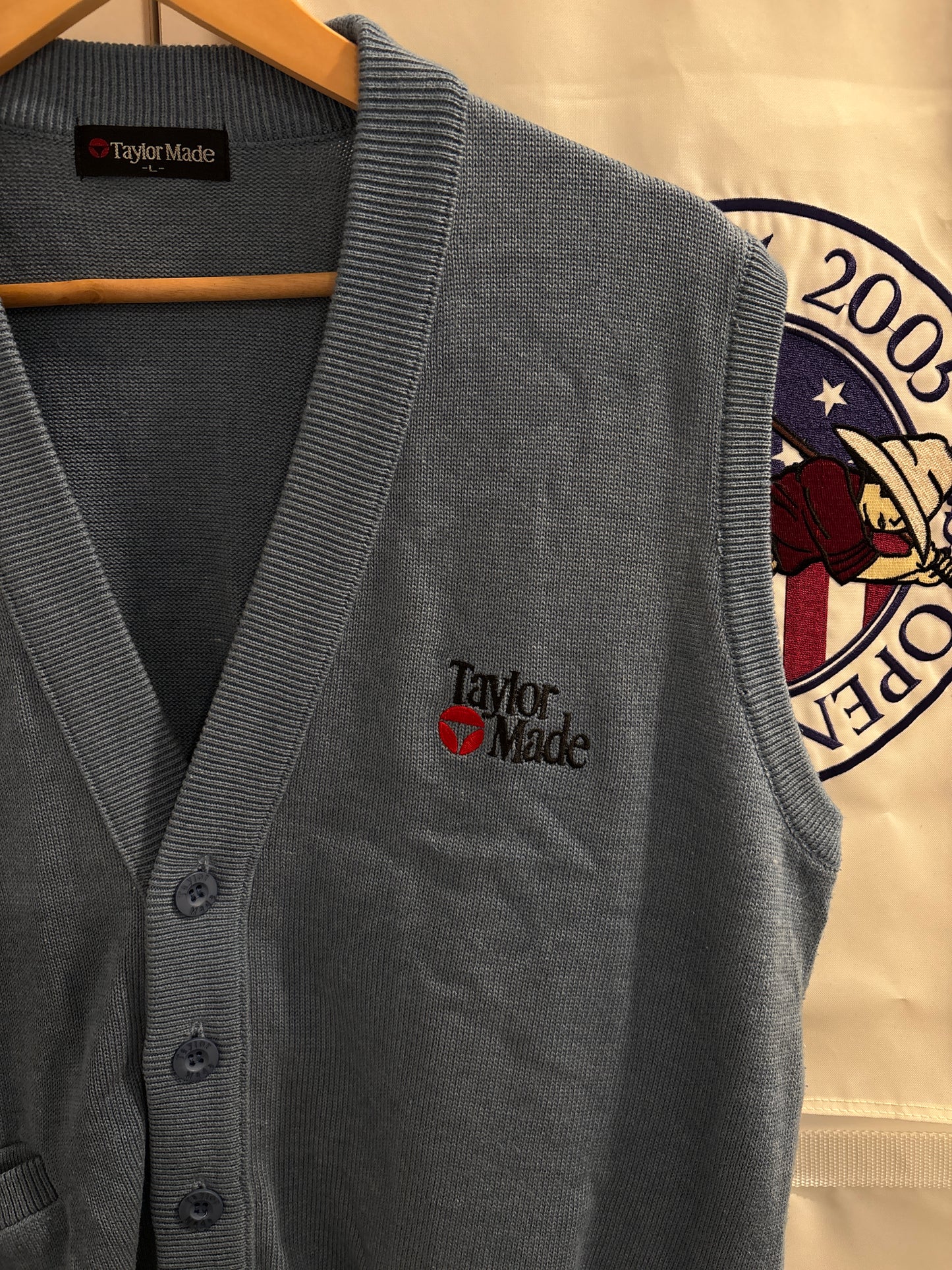 1990s Vintage Taylormade Classic Logo Sweater Vest