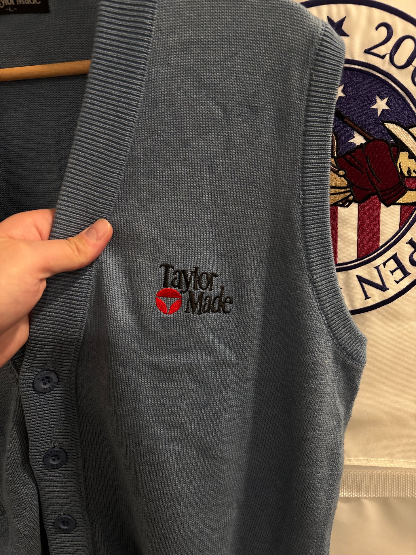 1990s Vintage Taylormade Classic Logo Sweater Vest