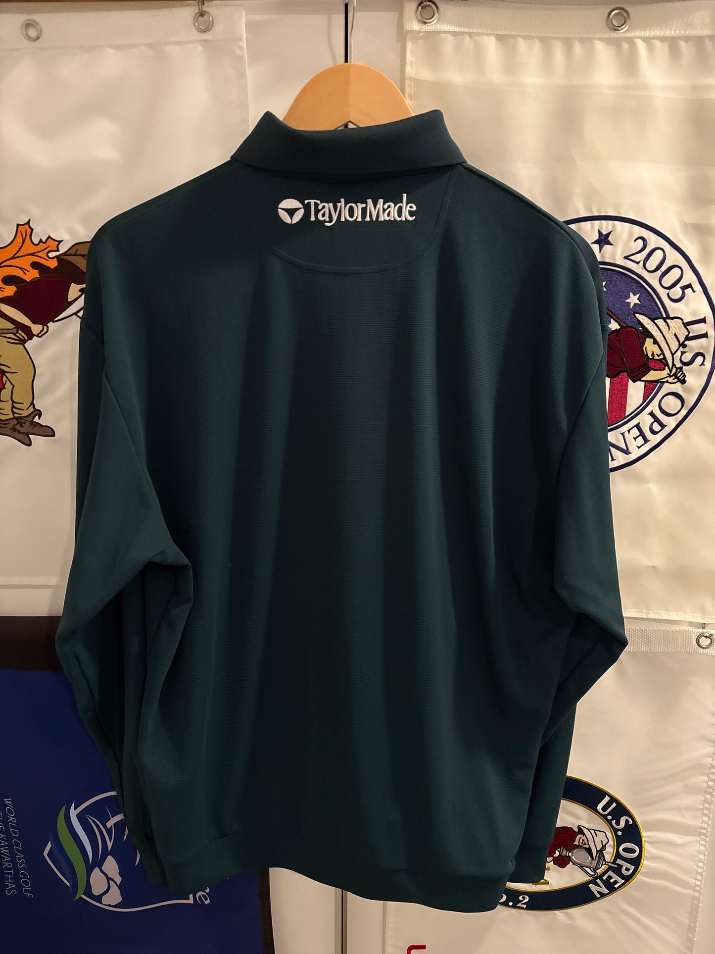 Taylormade Classic Logo Polo LongSleeve Green