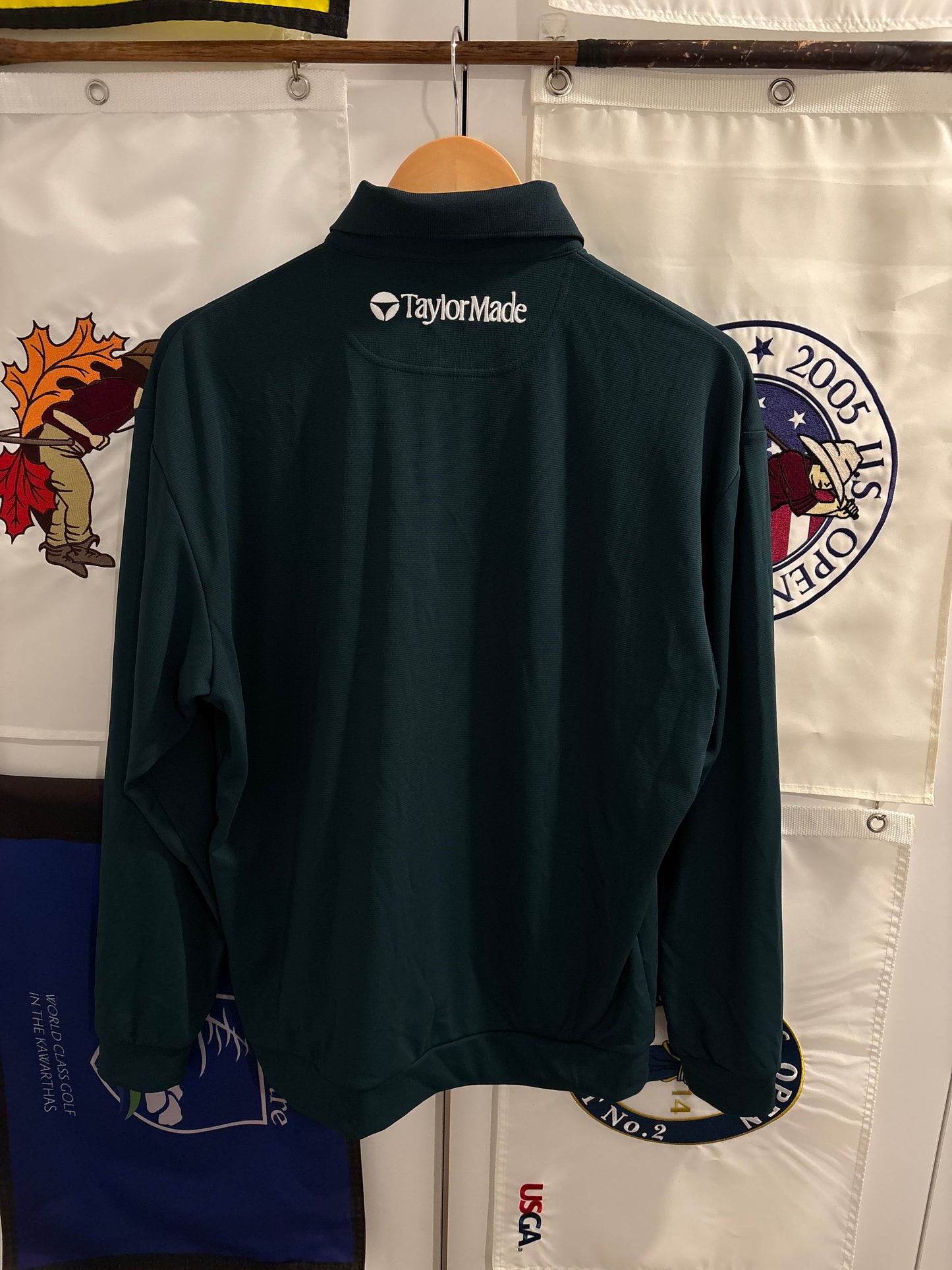 Taylormade Classic Logo Polo LongSleeve Green