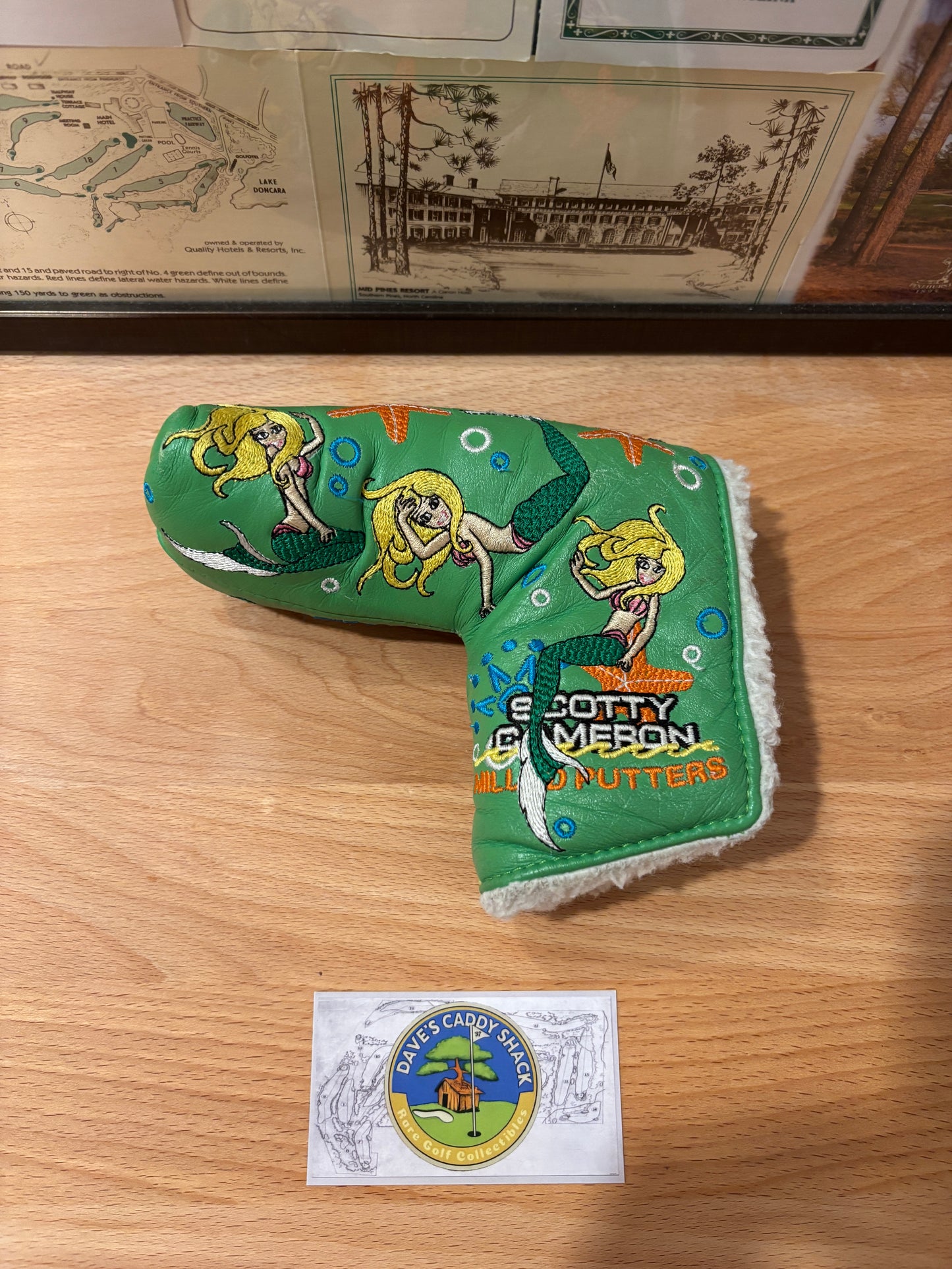 2010 Scotty Cameron Monterey By The Sea Mermaid Headcover