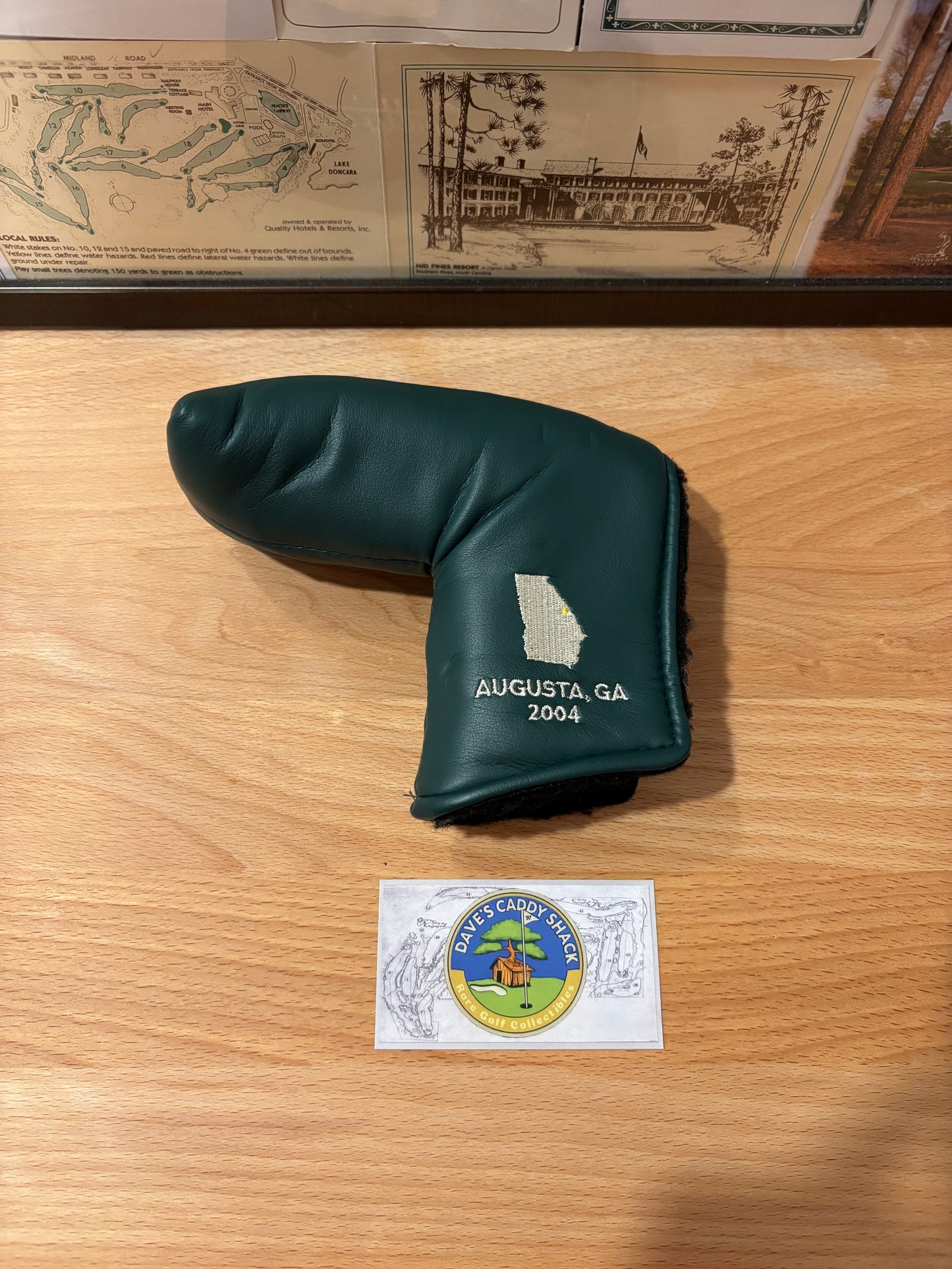 2004 Scotty Cameron Augusta Masters Golf Cart & Lawn Mower Repair Headcover