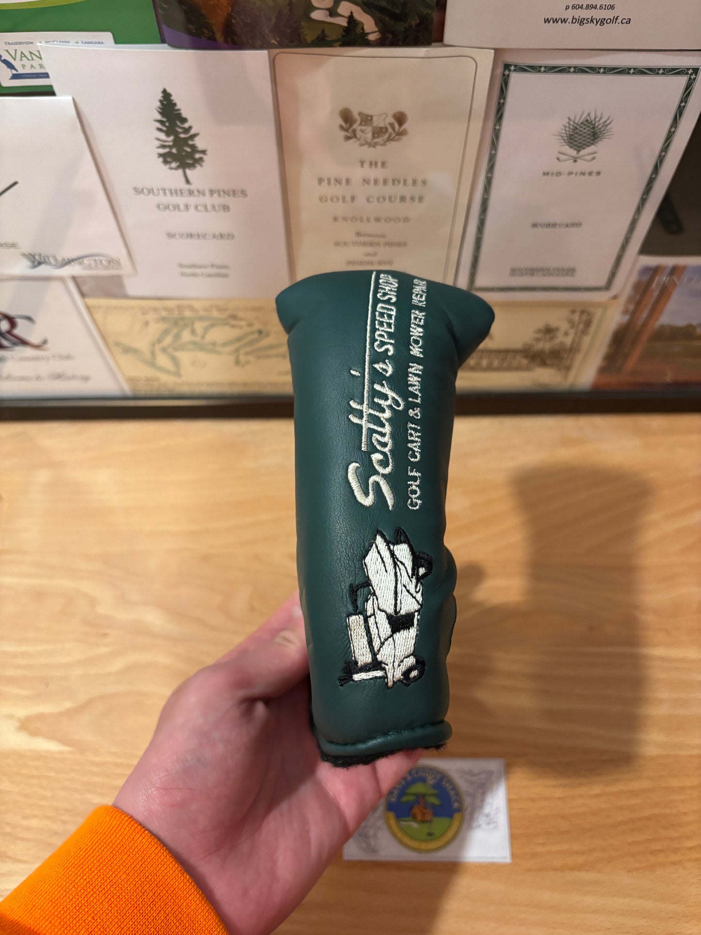 2004 Scotty Cameron Augusta Masters Golf Cart & Lawn Mower Repair Headcover