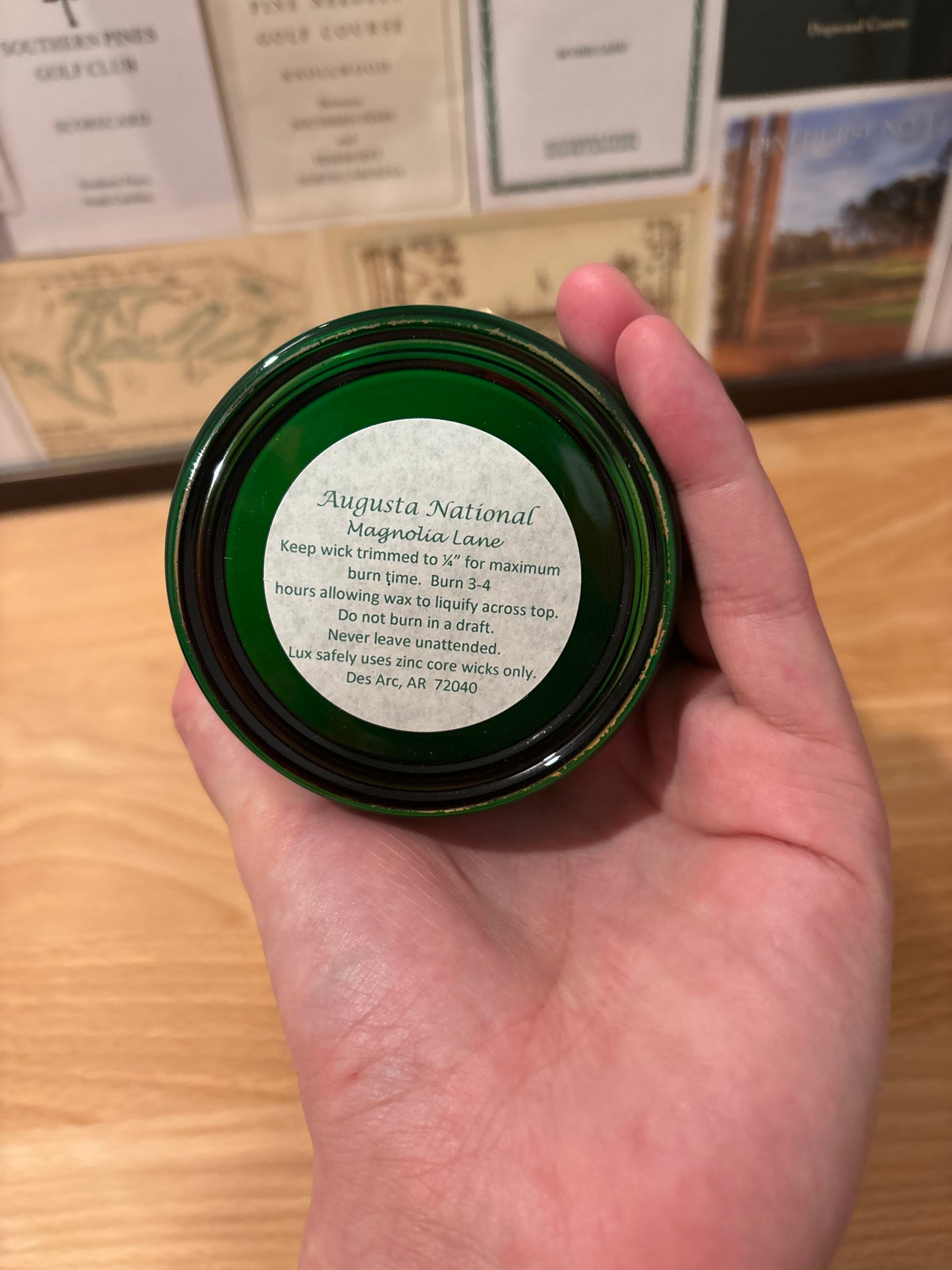 2020s Masters Berchmans Place Home Collection Candle