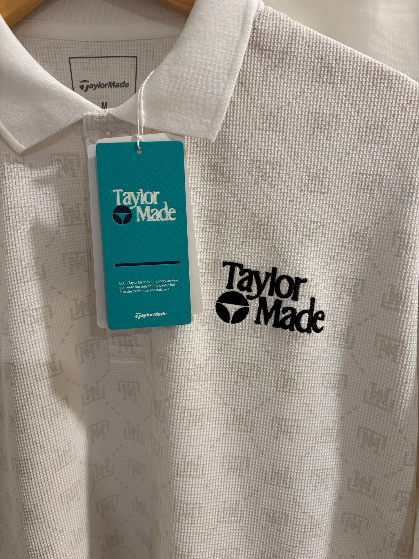 2020s Taylormade Classic Logo TM Monogram Polo White