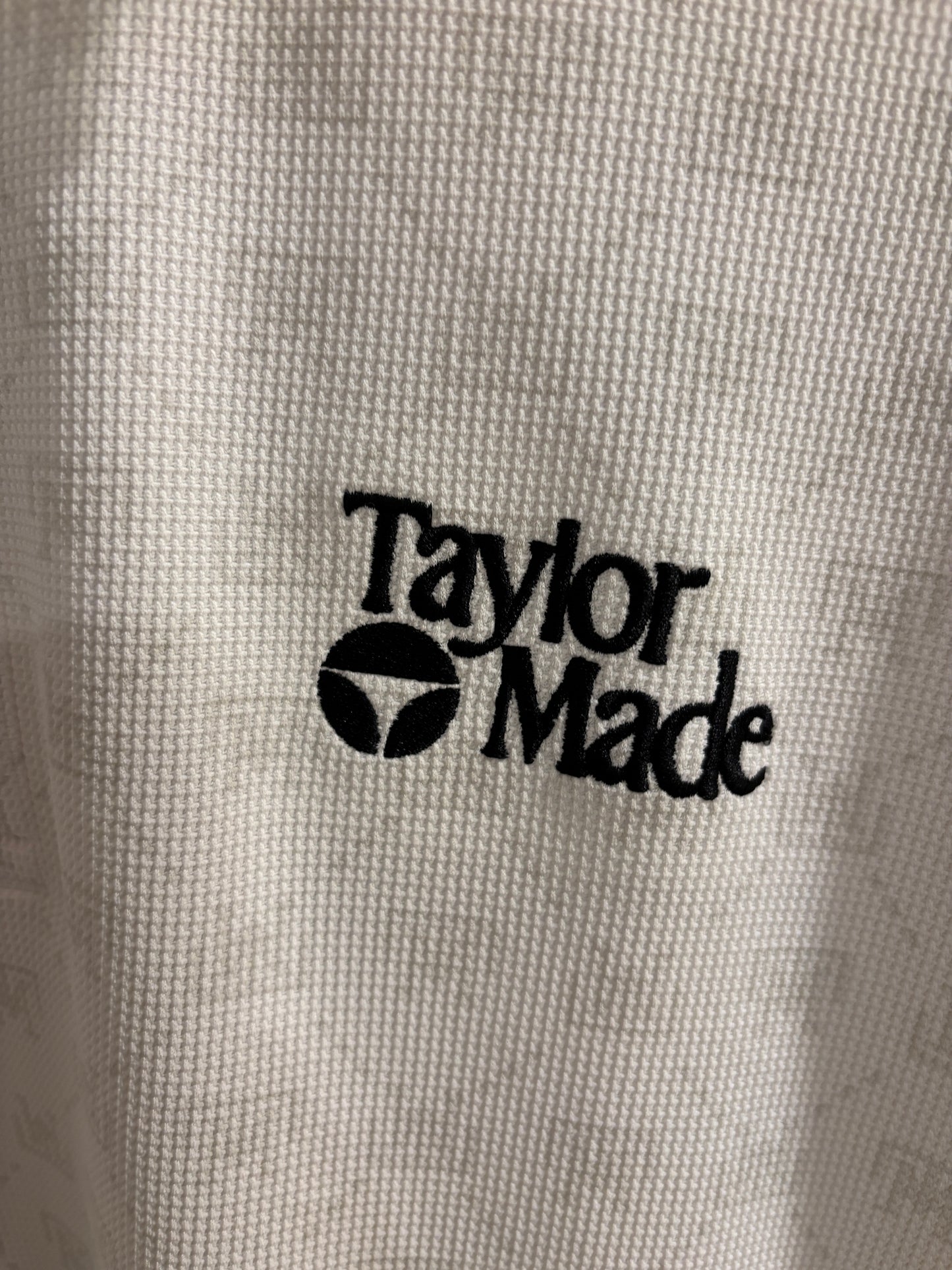 2020s Taylormade Classic Logo TM Monogram Polo White