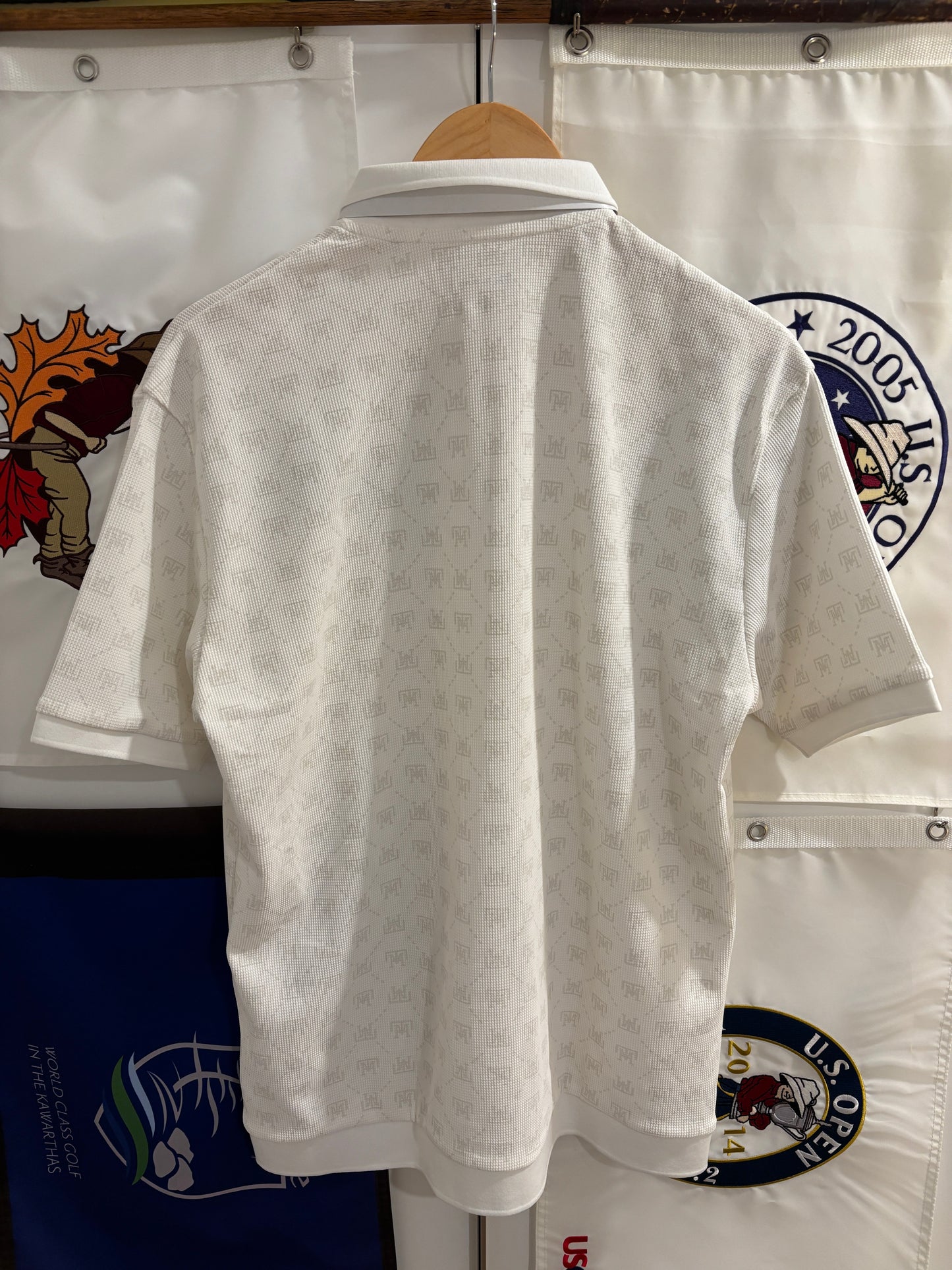 2020s Taylormade Classic Logo TM Monogram Polo White