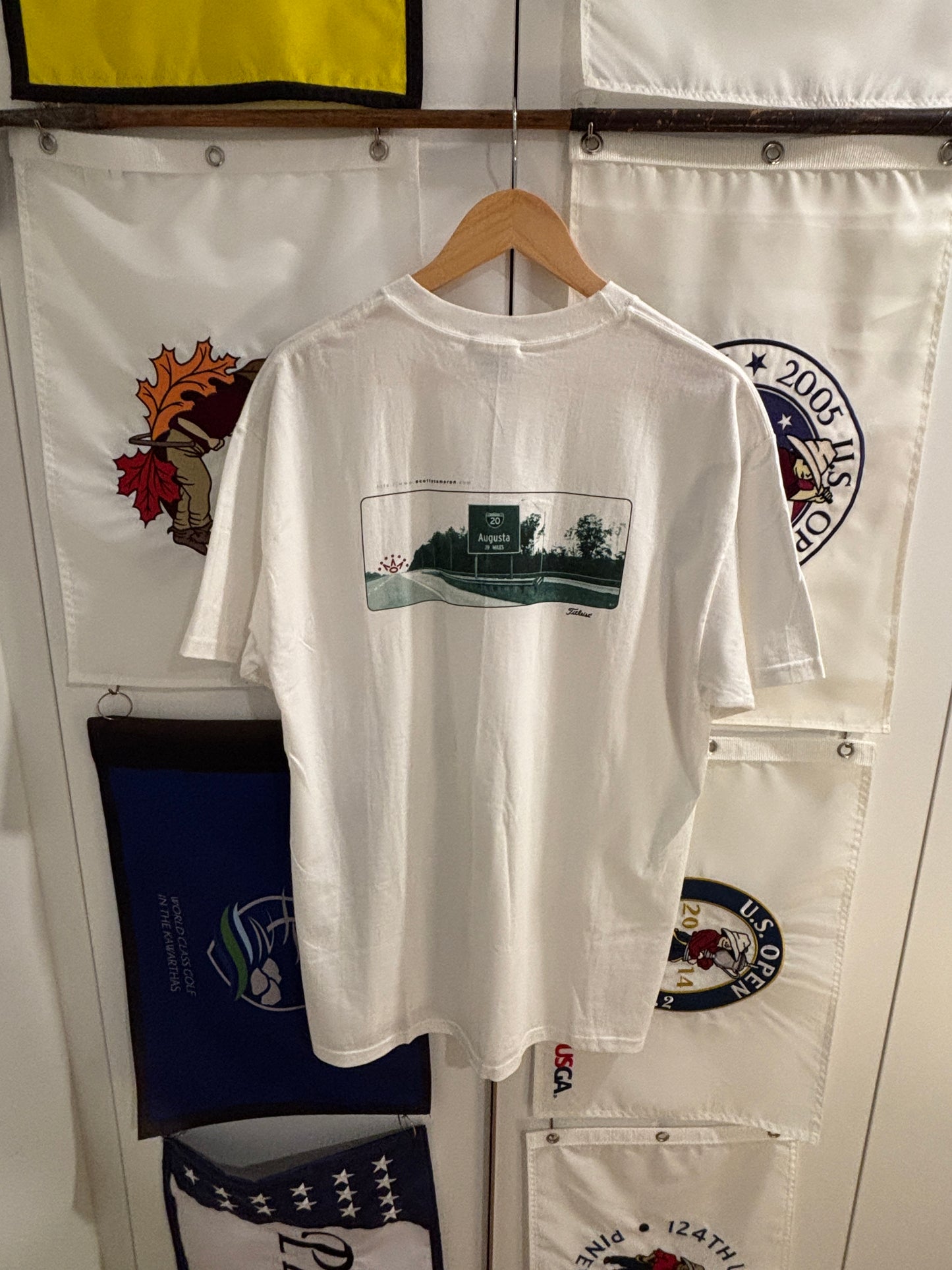 2000s Vintage Scotty Cameron Titleist Augusta Masters T Shirt