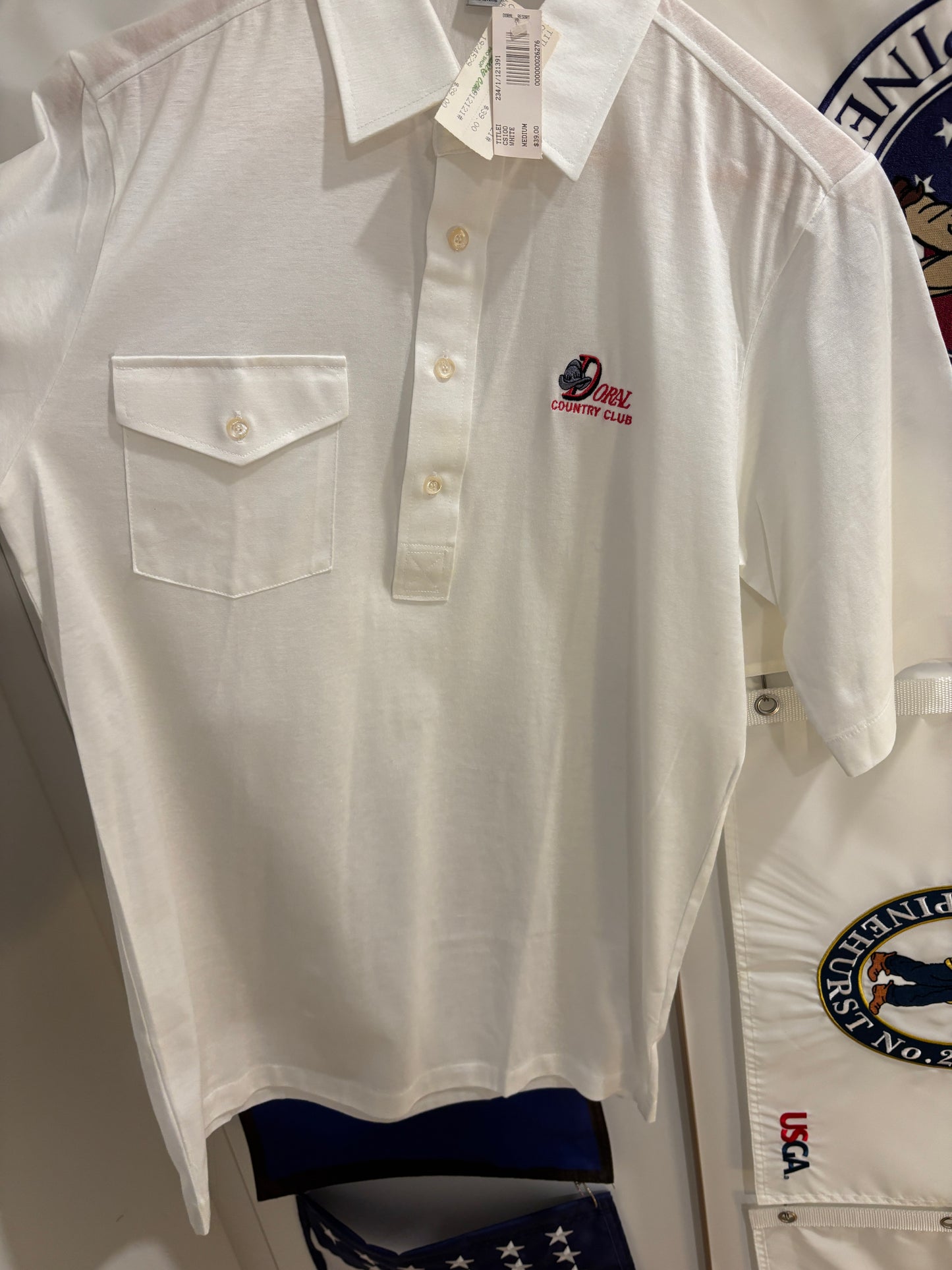 1990s Vintage Titleist Trump Doral Country Club Polo