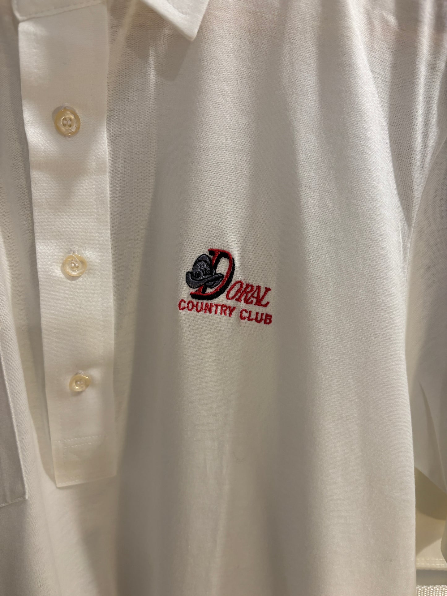 1990s Vintage Titleist Trump Doral Country Club Polo