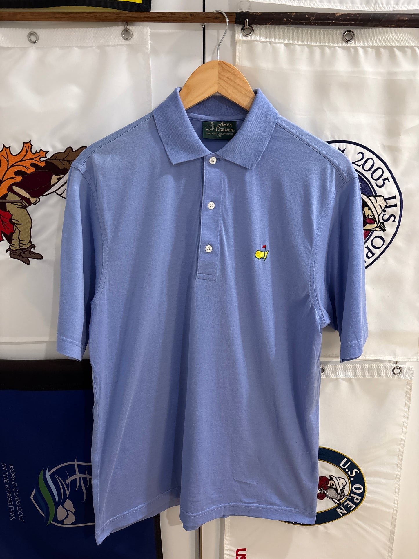 2000s Masters Collection Light Blue Polo