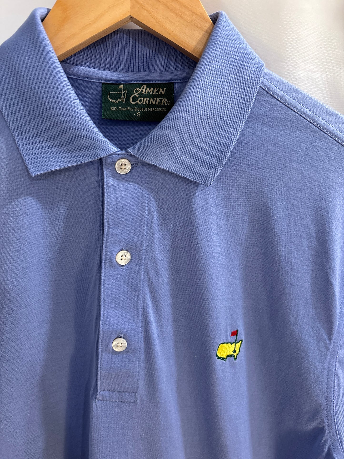 2000s Masters Collection Light Blue Polo