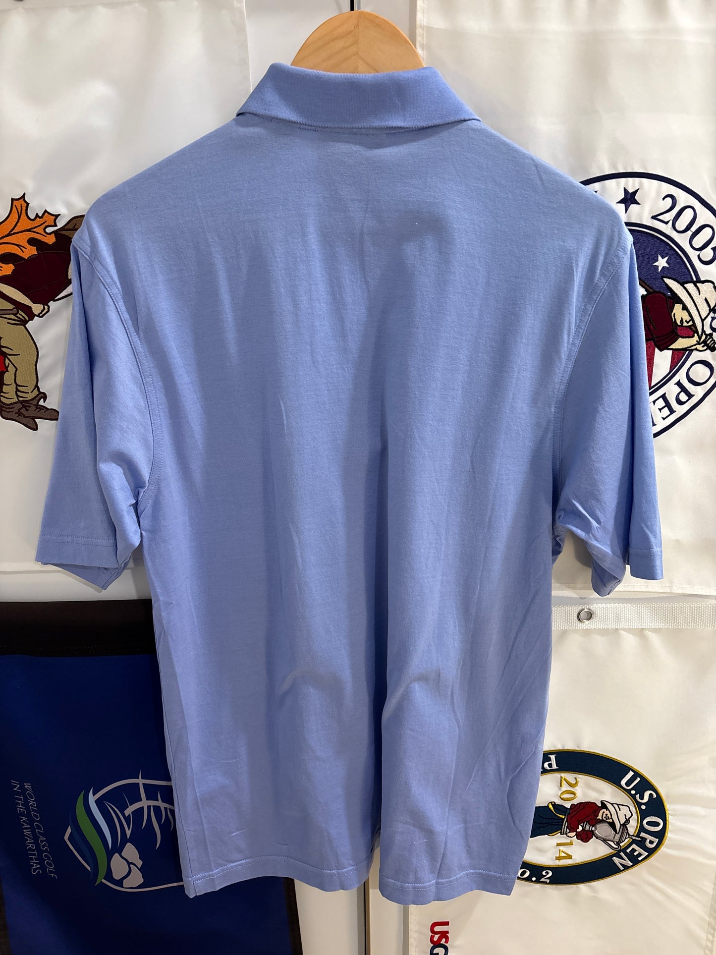 2000s Masters Collection Light Blue Polo