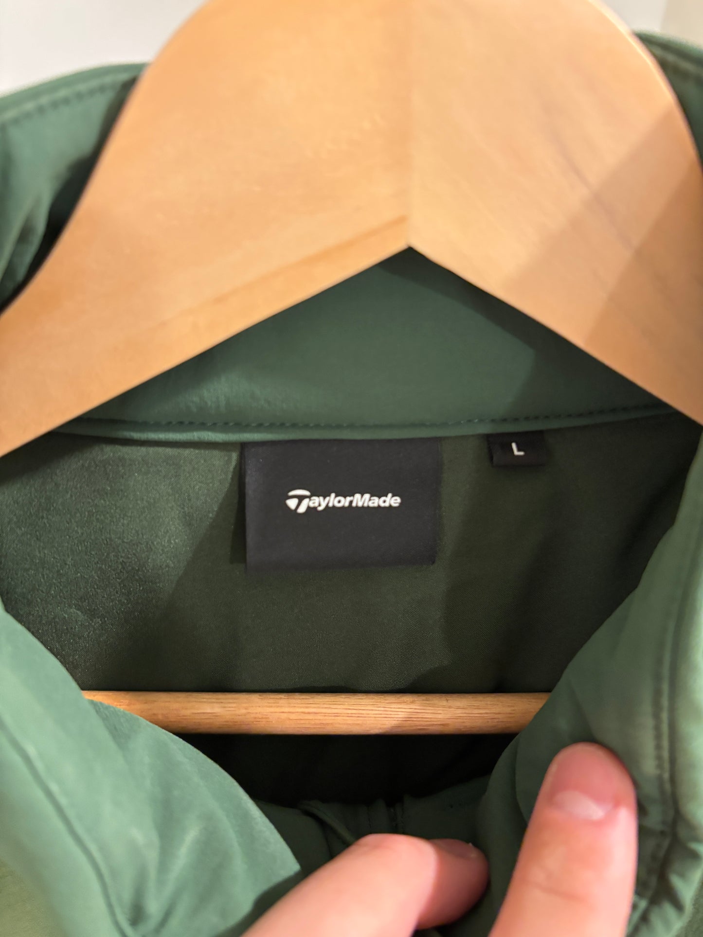 2020s Taylormade Classic Logo Jacket Green