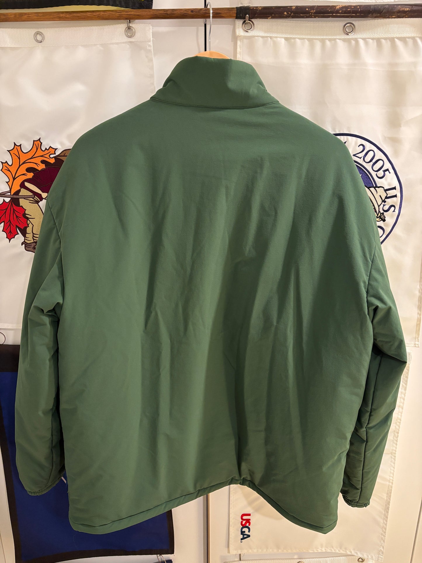 2020s Taylormade Classic Logo Jacket Green