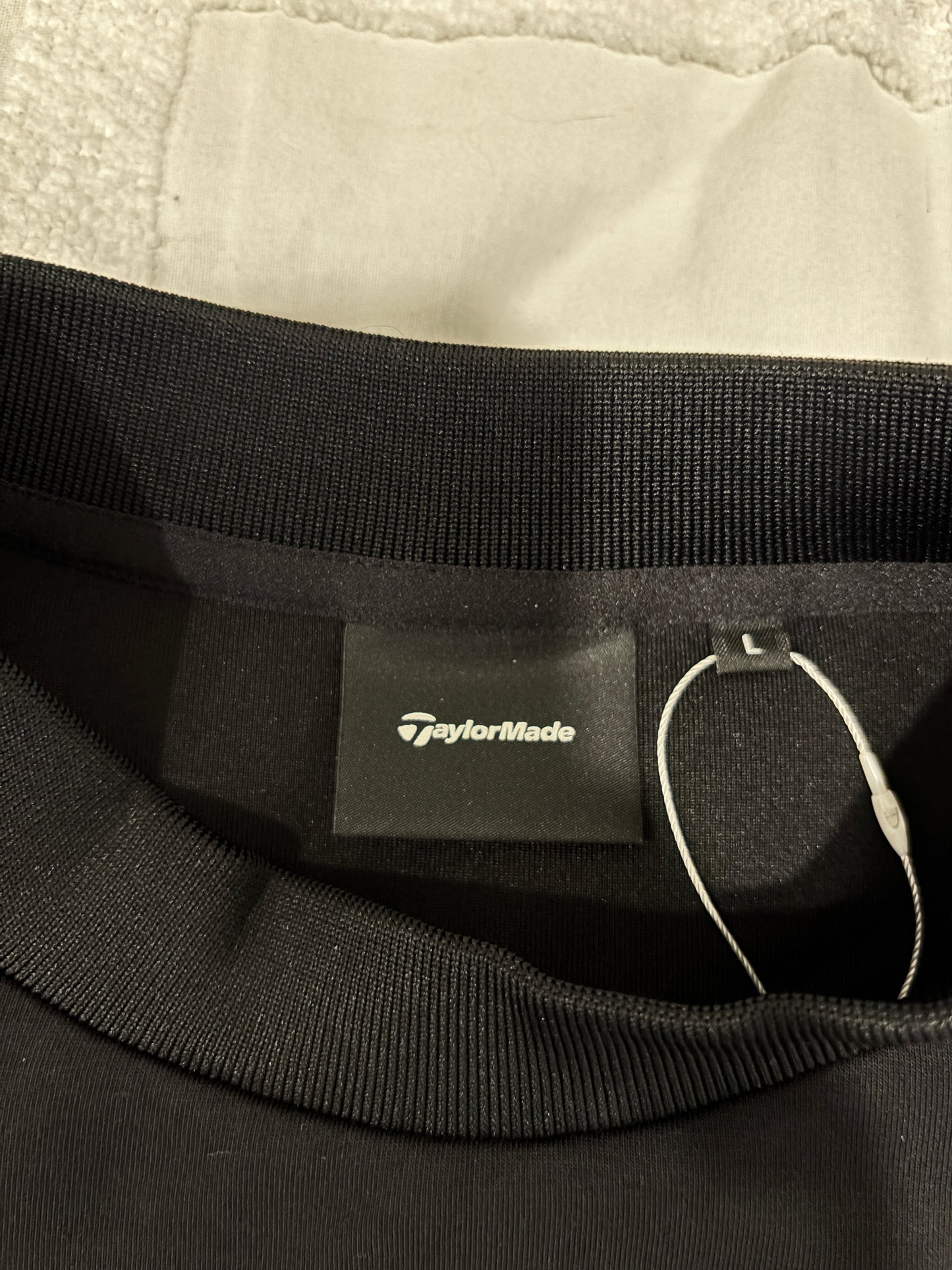 2020s Retro Taylormade Classic Logo Sweater Black