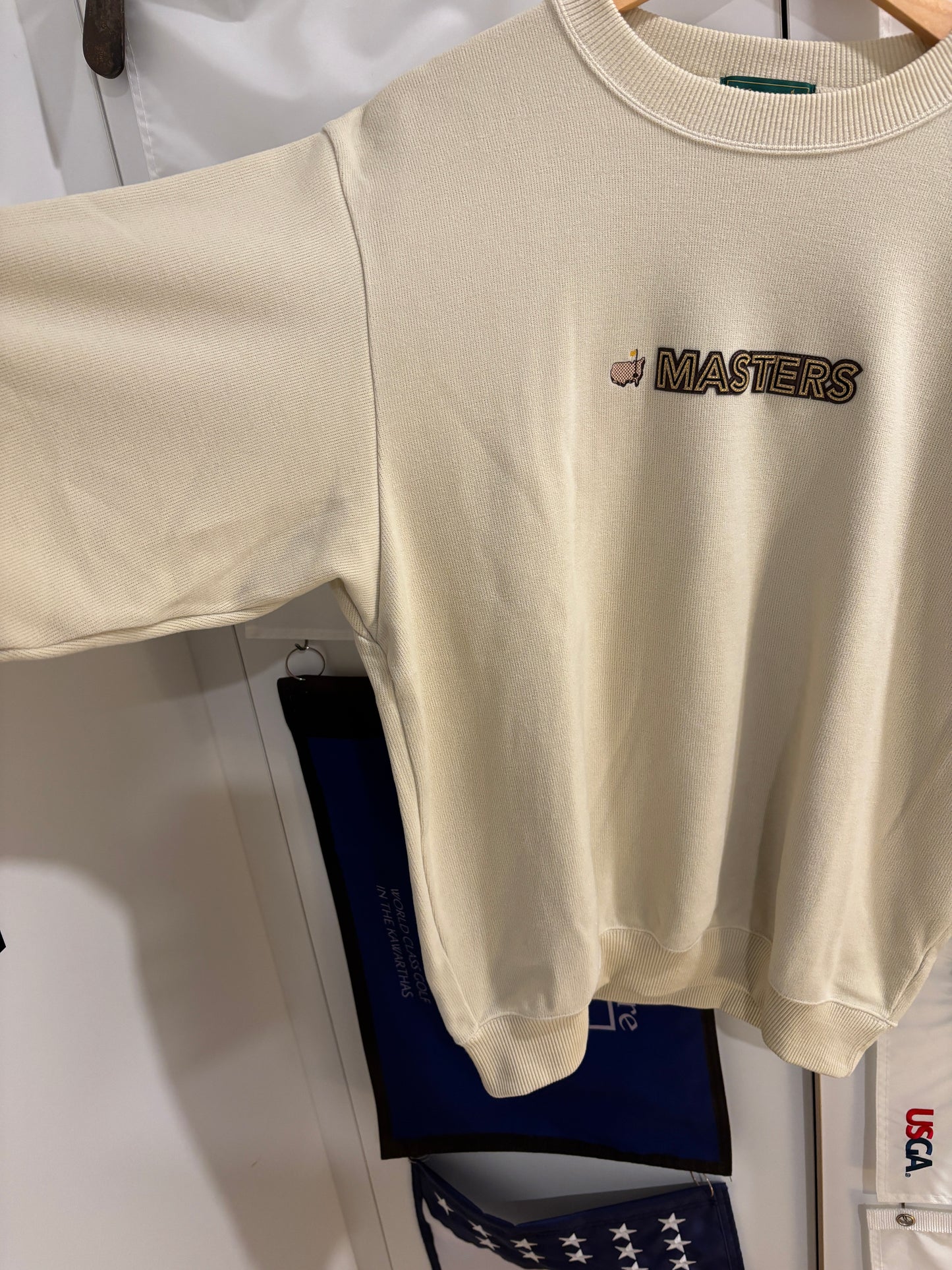 1990s Vintage Masters Augusta National Cashmere Sweater