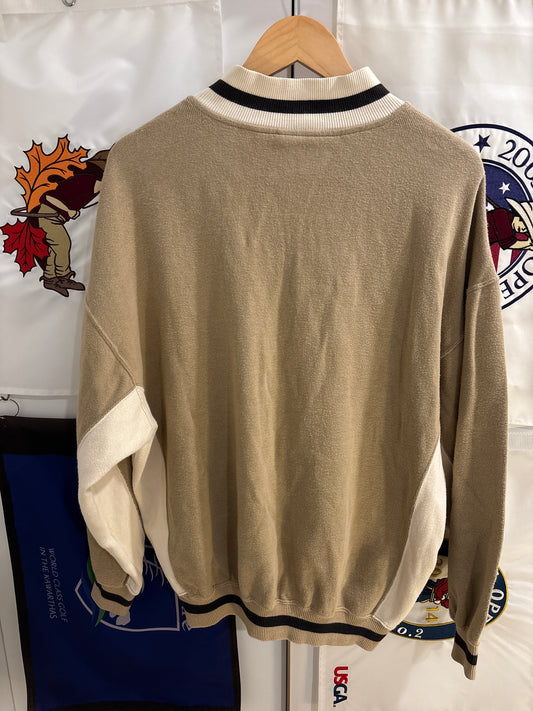 1990s Vintage Taylormade TM Script Find Your Game Quarter Sweater