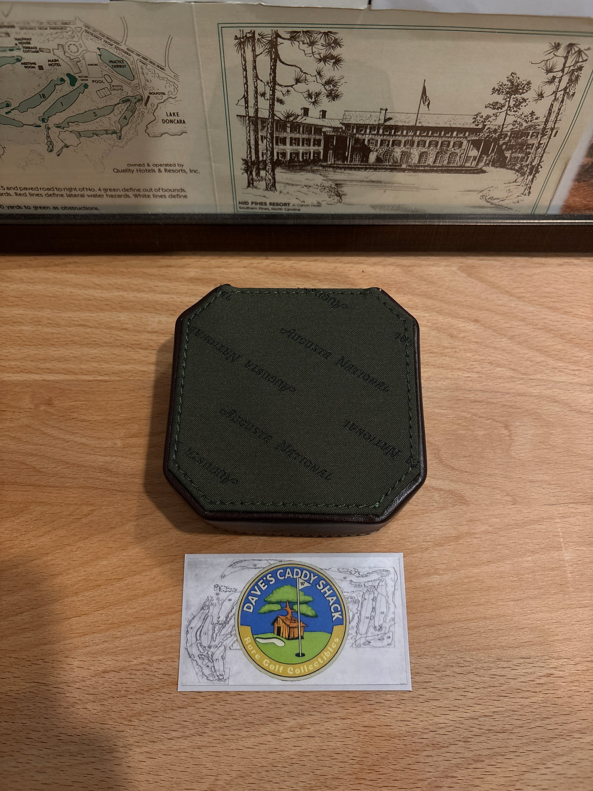 Masters Berckmans Place Leather Coasters Square