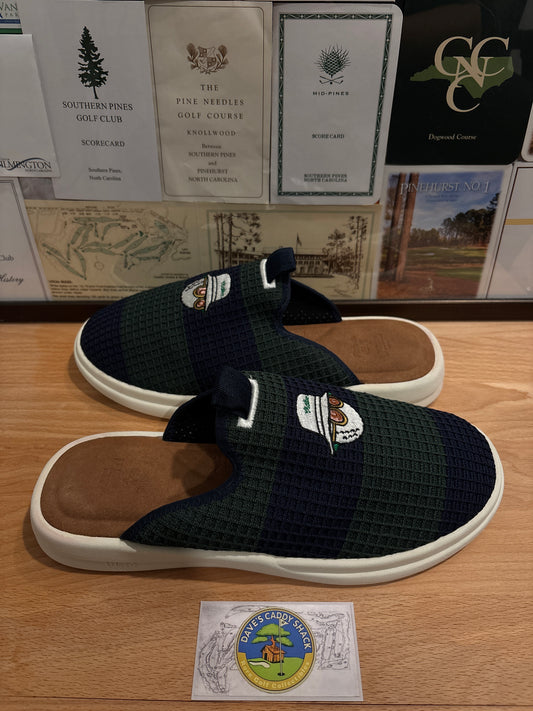 Malbon Lusso Cloud Slide Buckets Logo Stripes