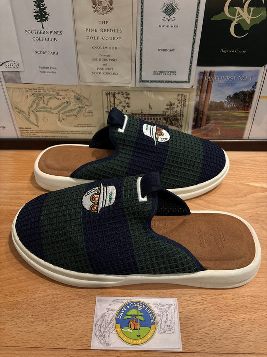 Malbon Lusso Cloud Slide Buckets Logo Stripes