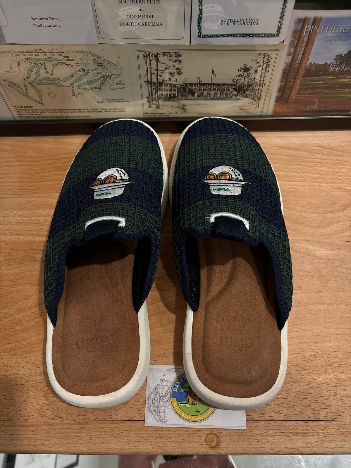 Malbon Lusso Cloud Slide Buckets Logo Stripes