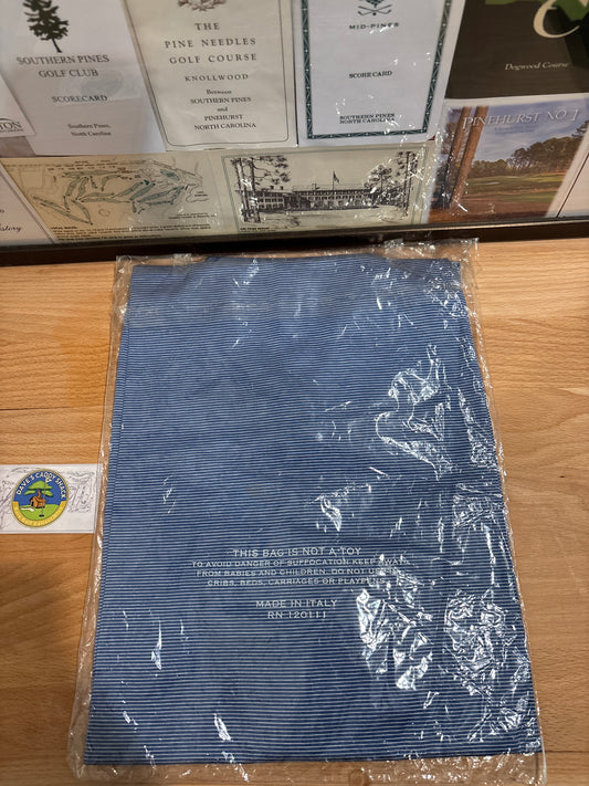 Masters Clubhouse Collection Augusta National Logo Polo Blue