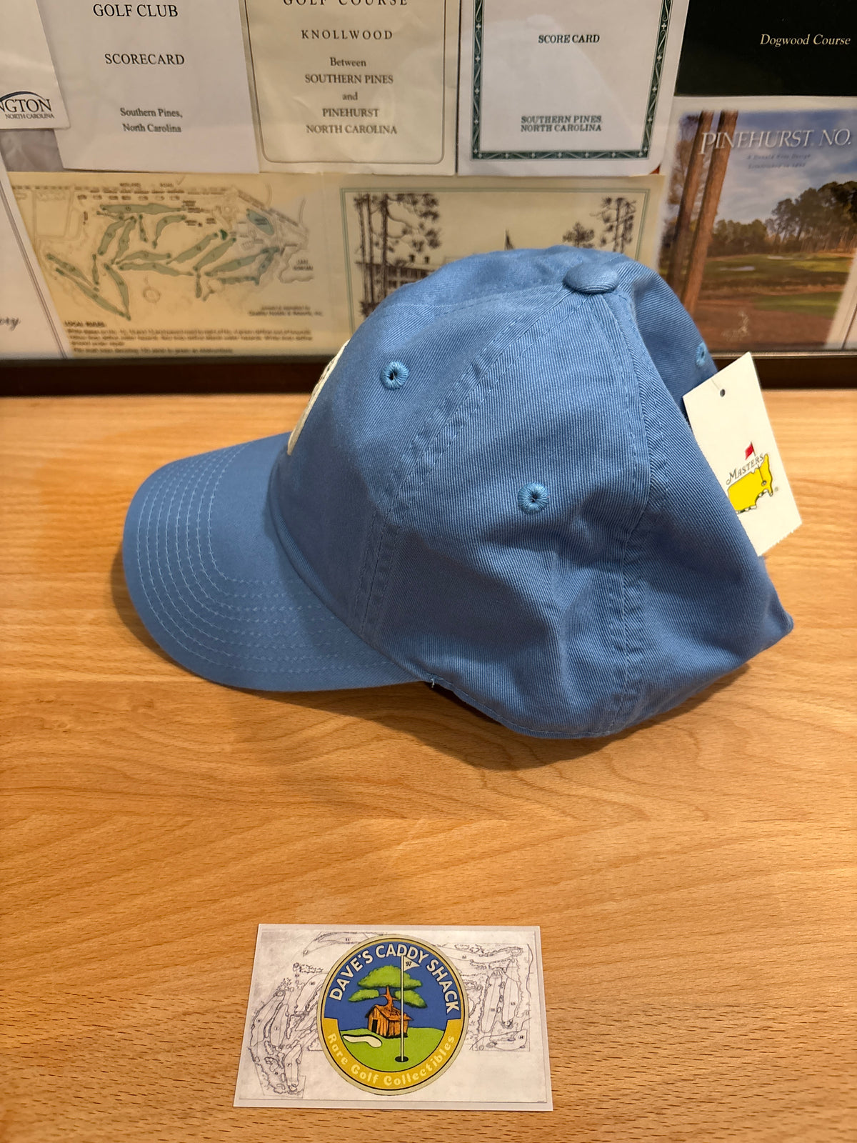 Masters Augusta National American Needle Patch Hat Blue