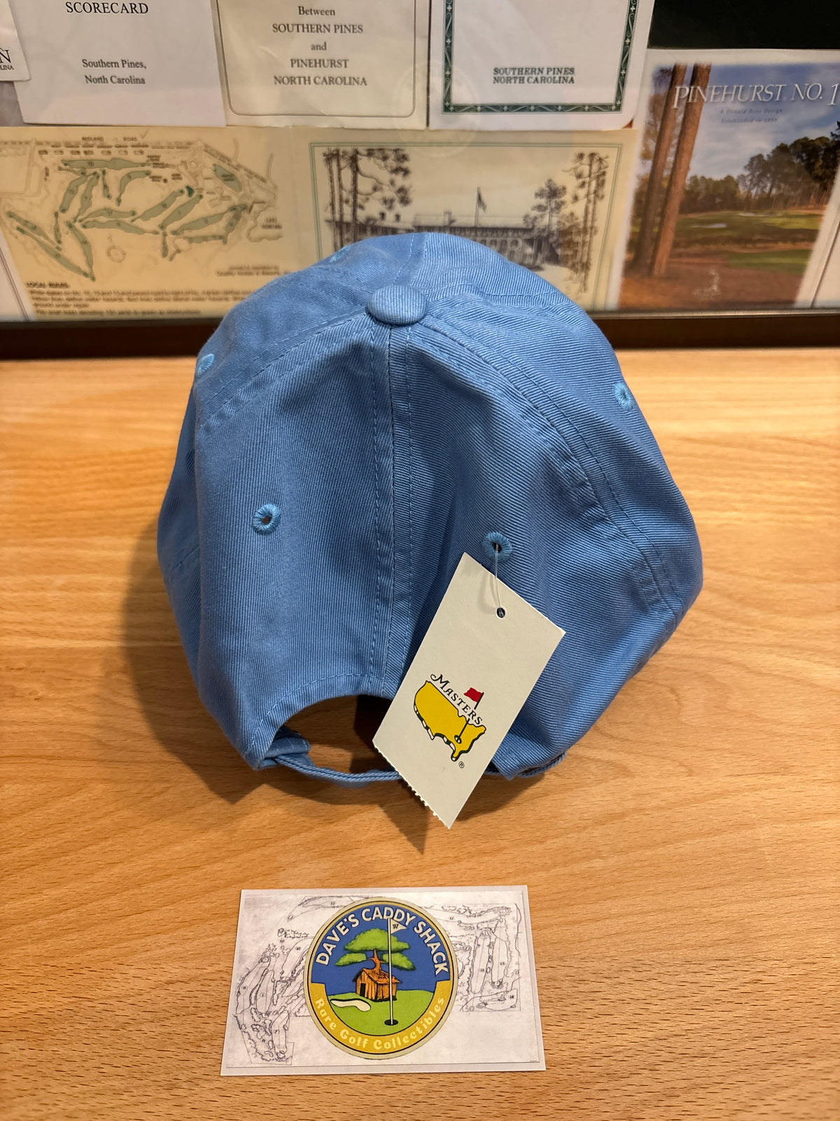 Masters Augusta National American Needle Patch Hat Blue