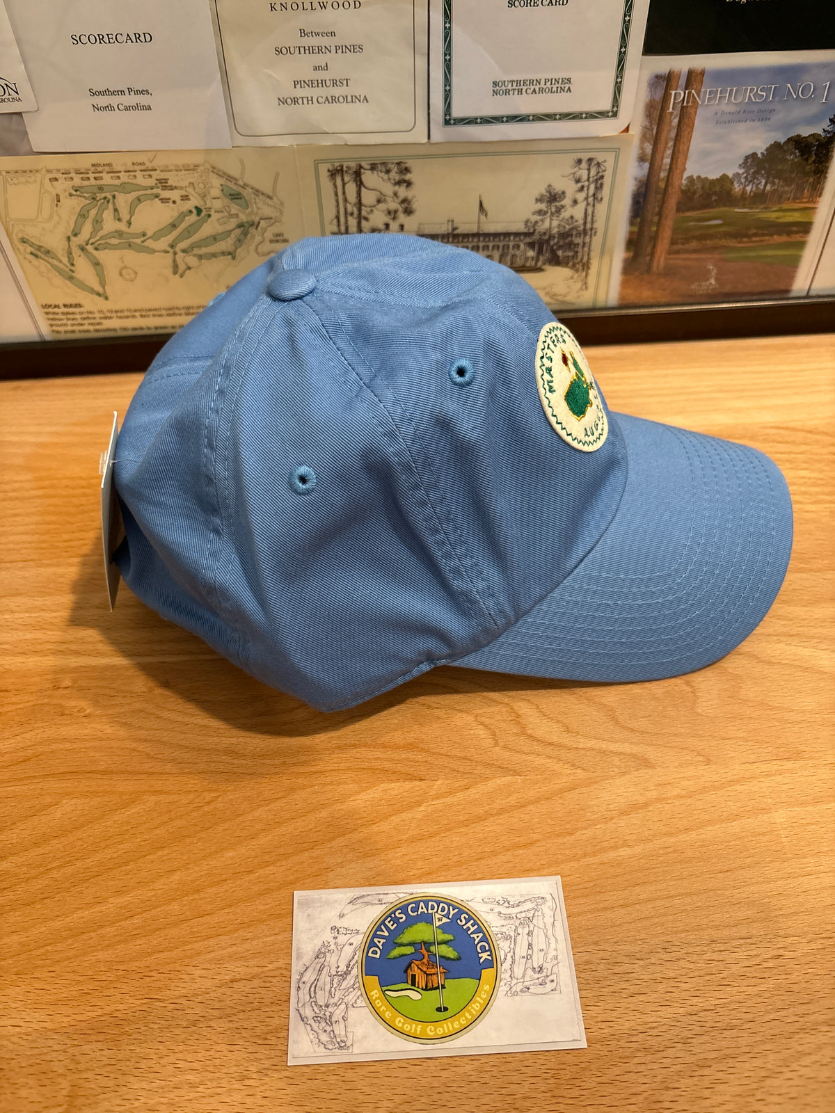 Masters Augusta National American Needle Patch Hat Blue