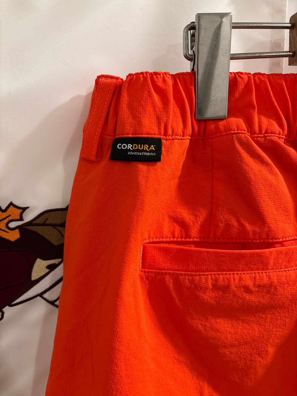 Taylormade Retro Classic Logo Shorts Orange/Navy