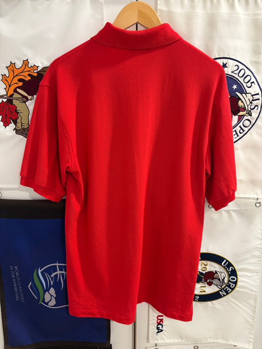 Vintage Taylormade Classic Logo Polo Red