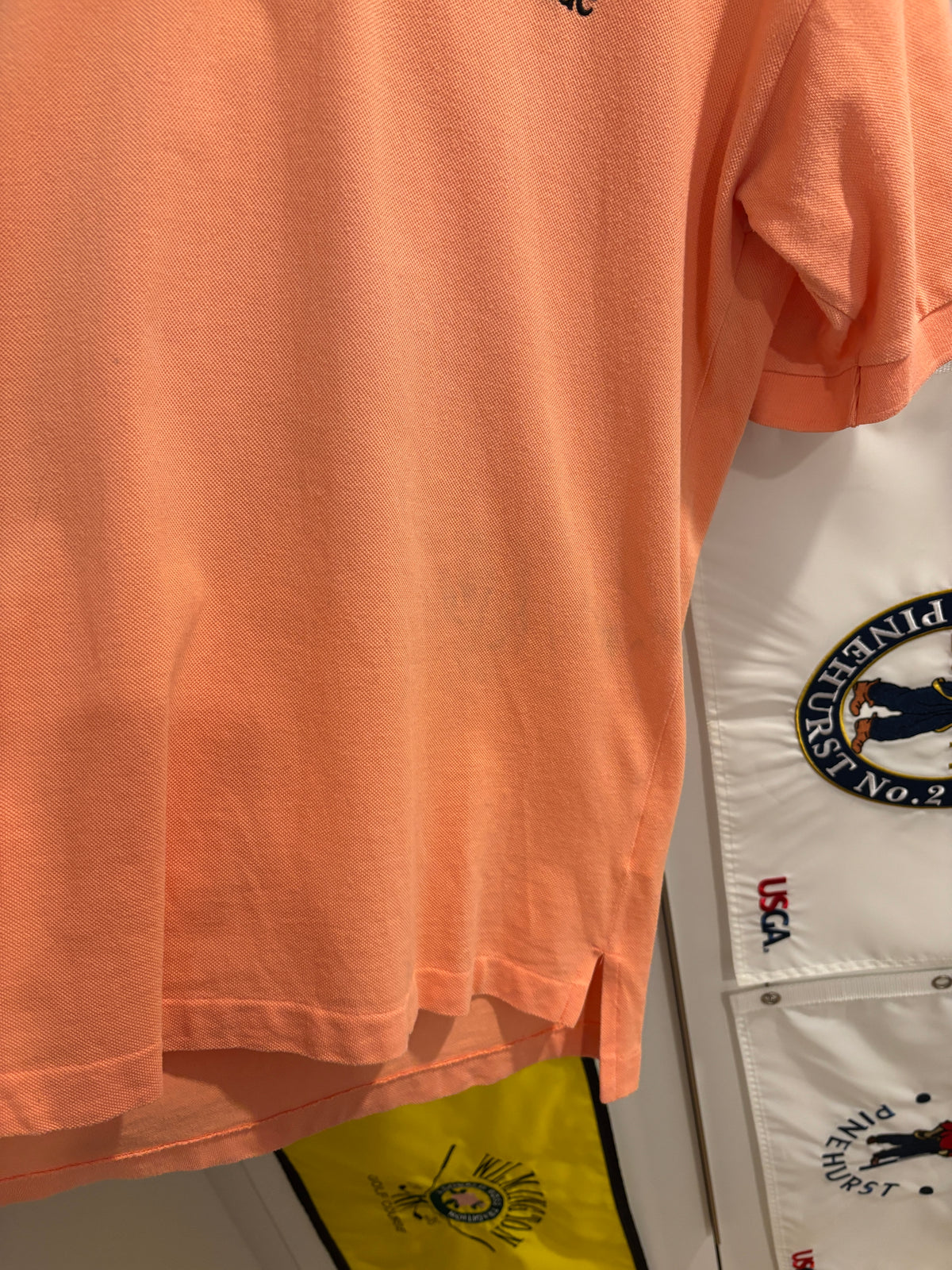 Vintage Taylormade Classic Logo Polo Peach