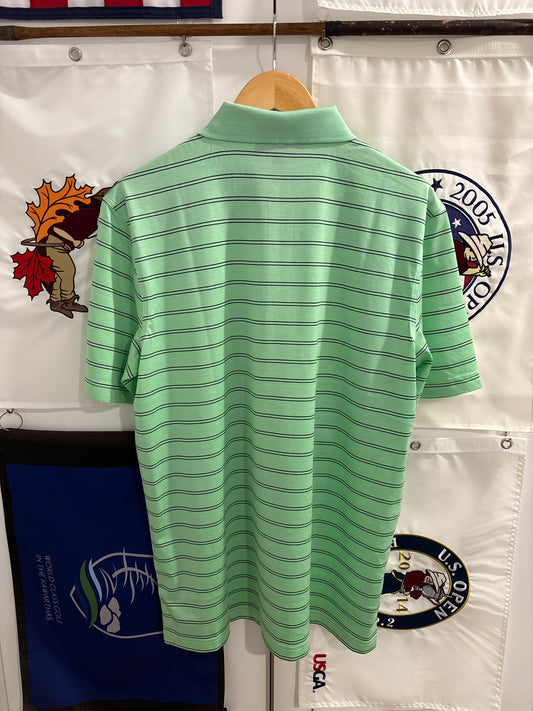 Masters Collections Augusta National Polo Green Black Stripes