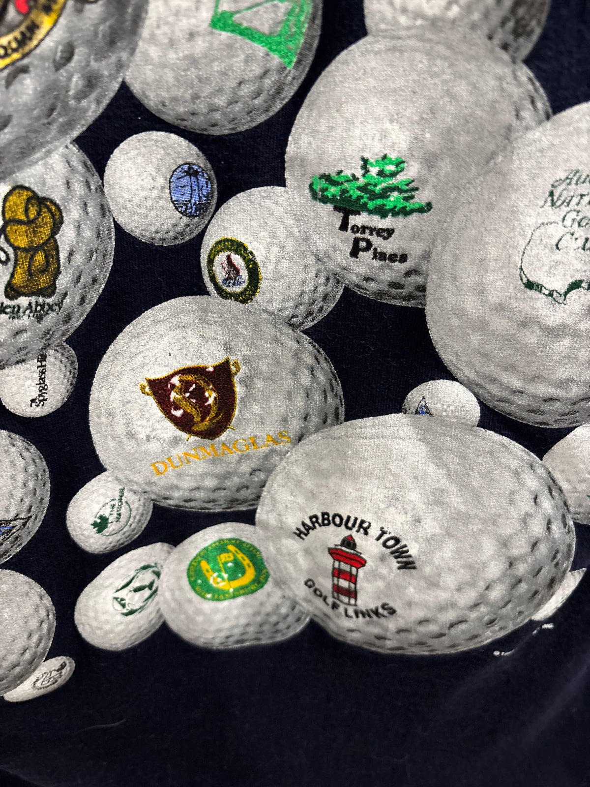 1996 Vintage Life is Full of Important Choices Golf Courses/Balls T Shirt