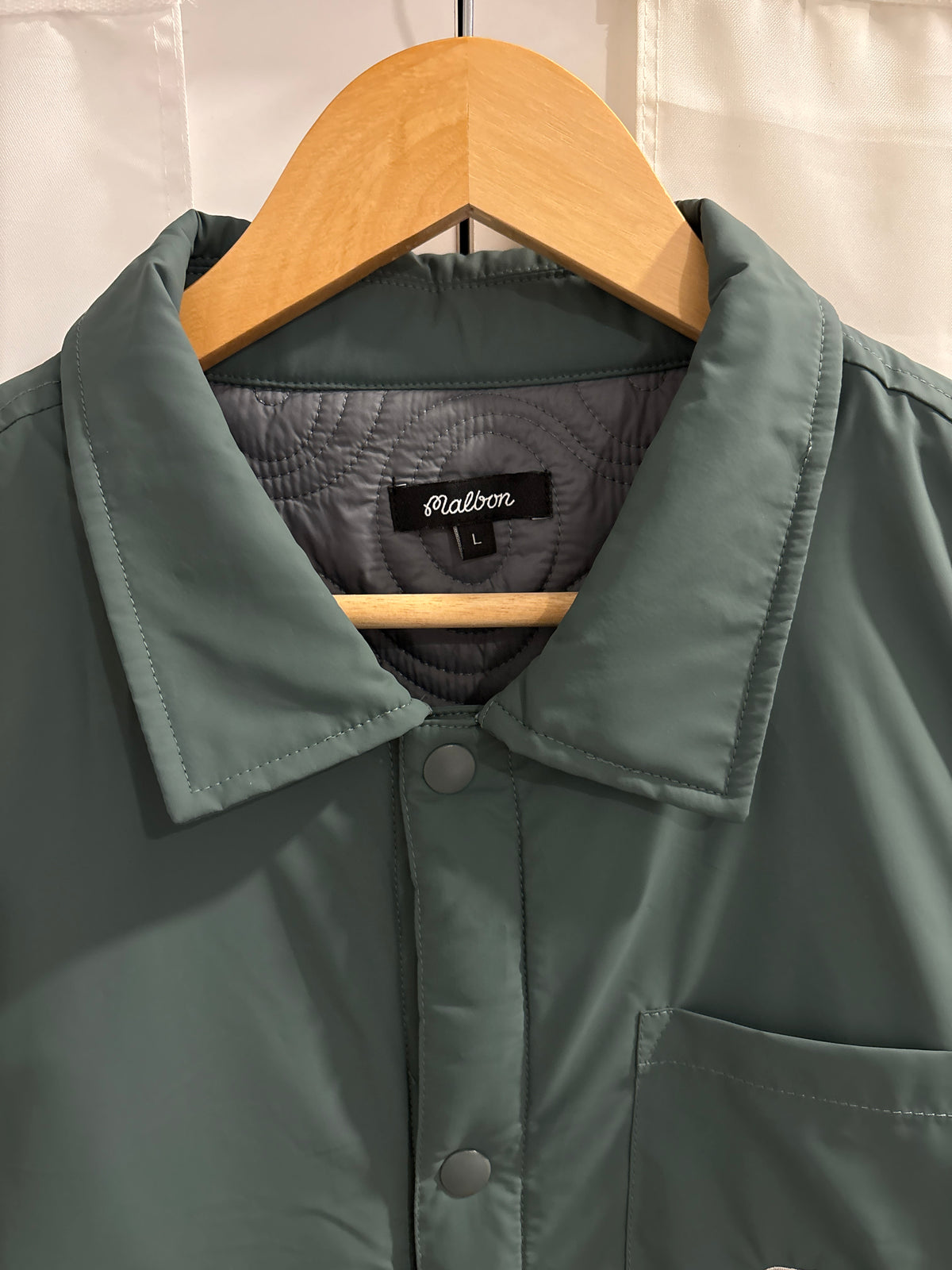 Malbon Ridge Coaches Jacket Gray