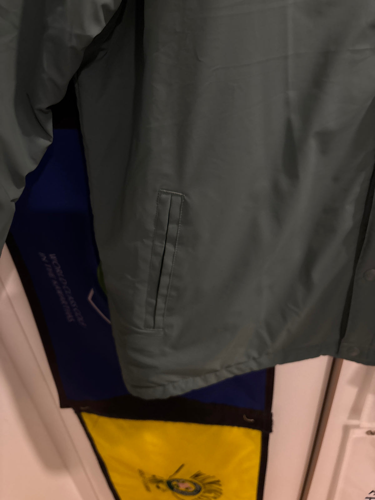 Malbon Ridge Coaches Jacket Gray