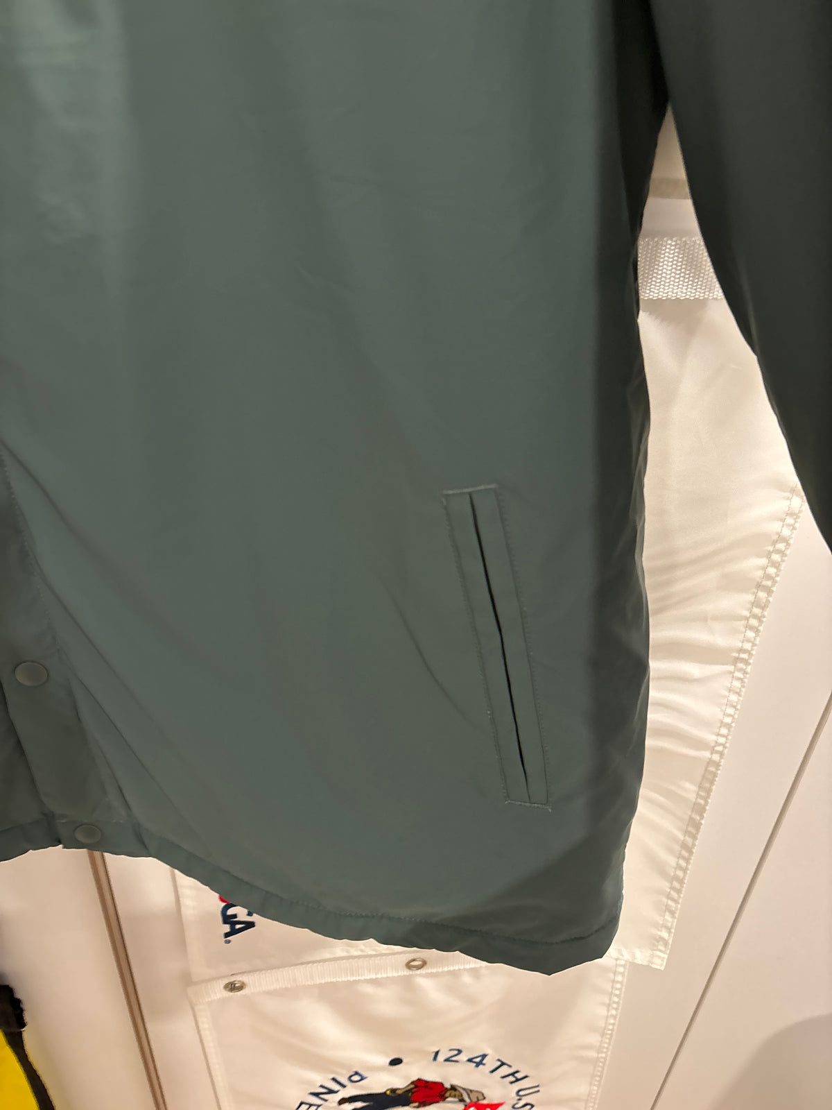 Malbon Ridge Coaches Jacket Gray