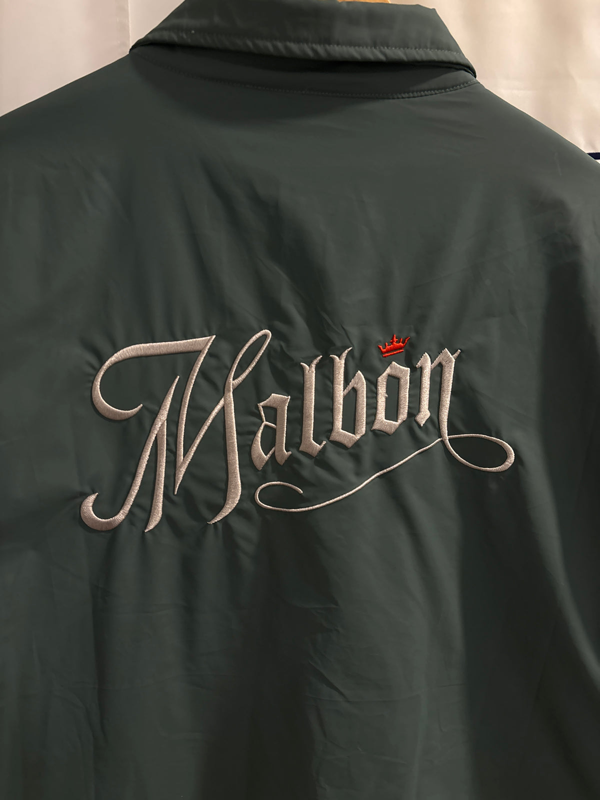 Malbon Ridge Coaches Jacket Gray