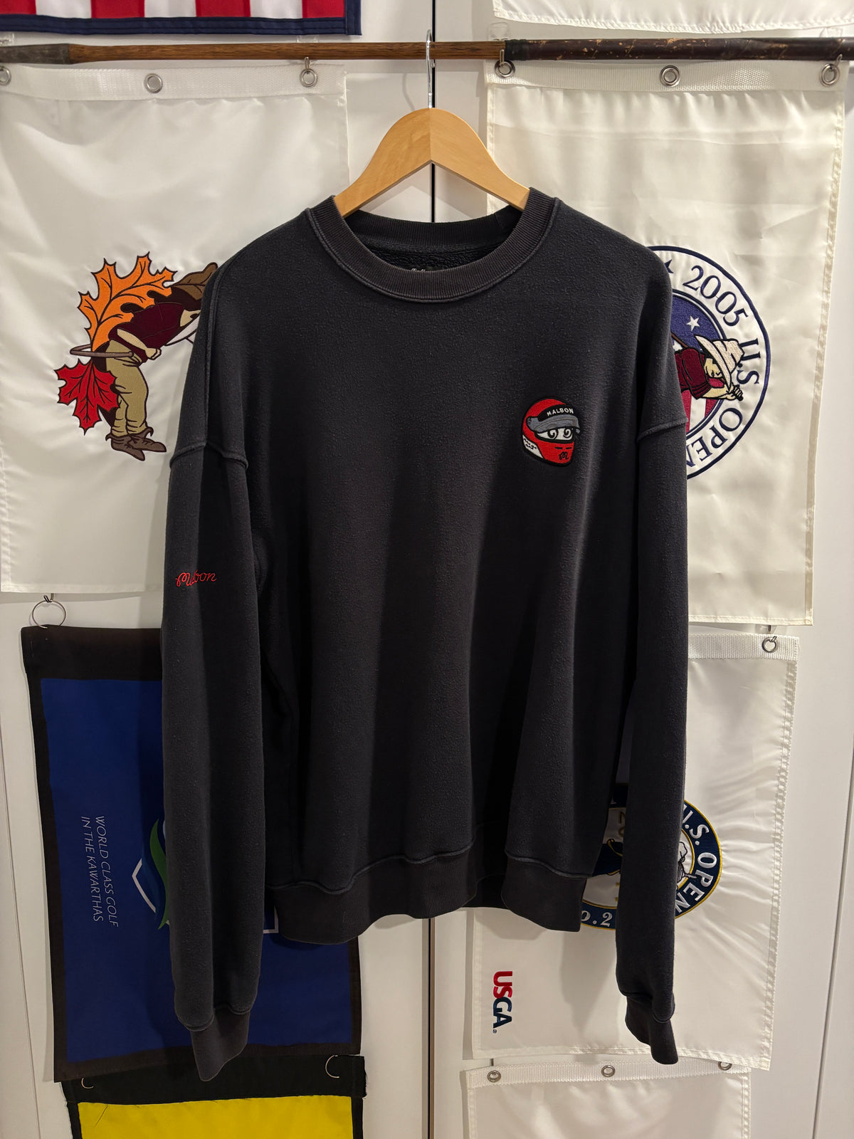 Malbon Golf F1 Las Vegas Race Car Buckets Logo Sweater
