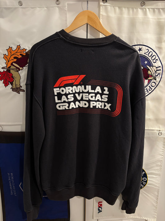 Malbon Golf F1 Las Vegas Race Car Buckets Logo Sweater