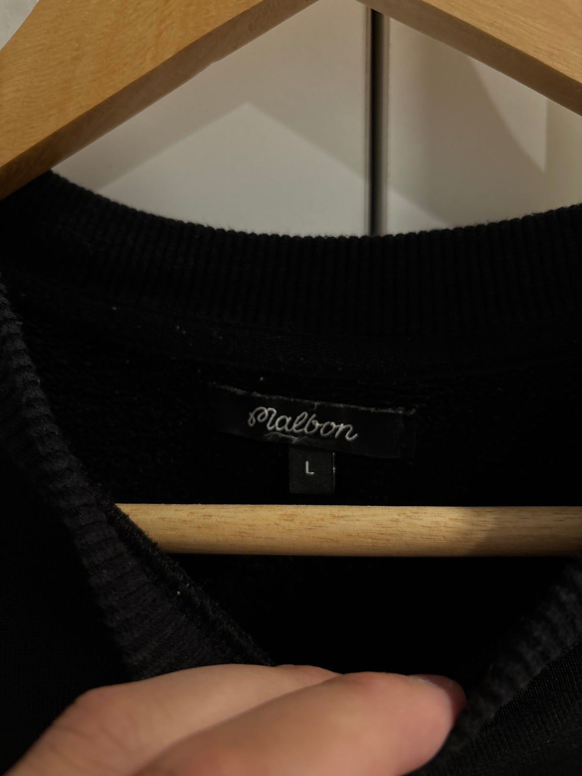 Malbon Bettinardi Fat Cat Buckets Logo Sweater Black