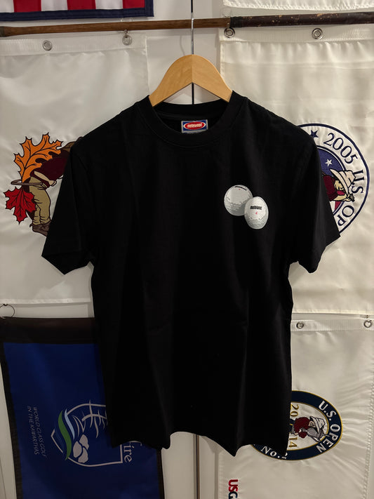 Metalwood Studios Grab Your Balls & Lets Go Golfing T Shirt Black
