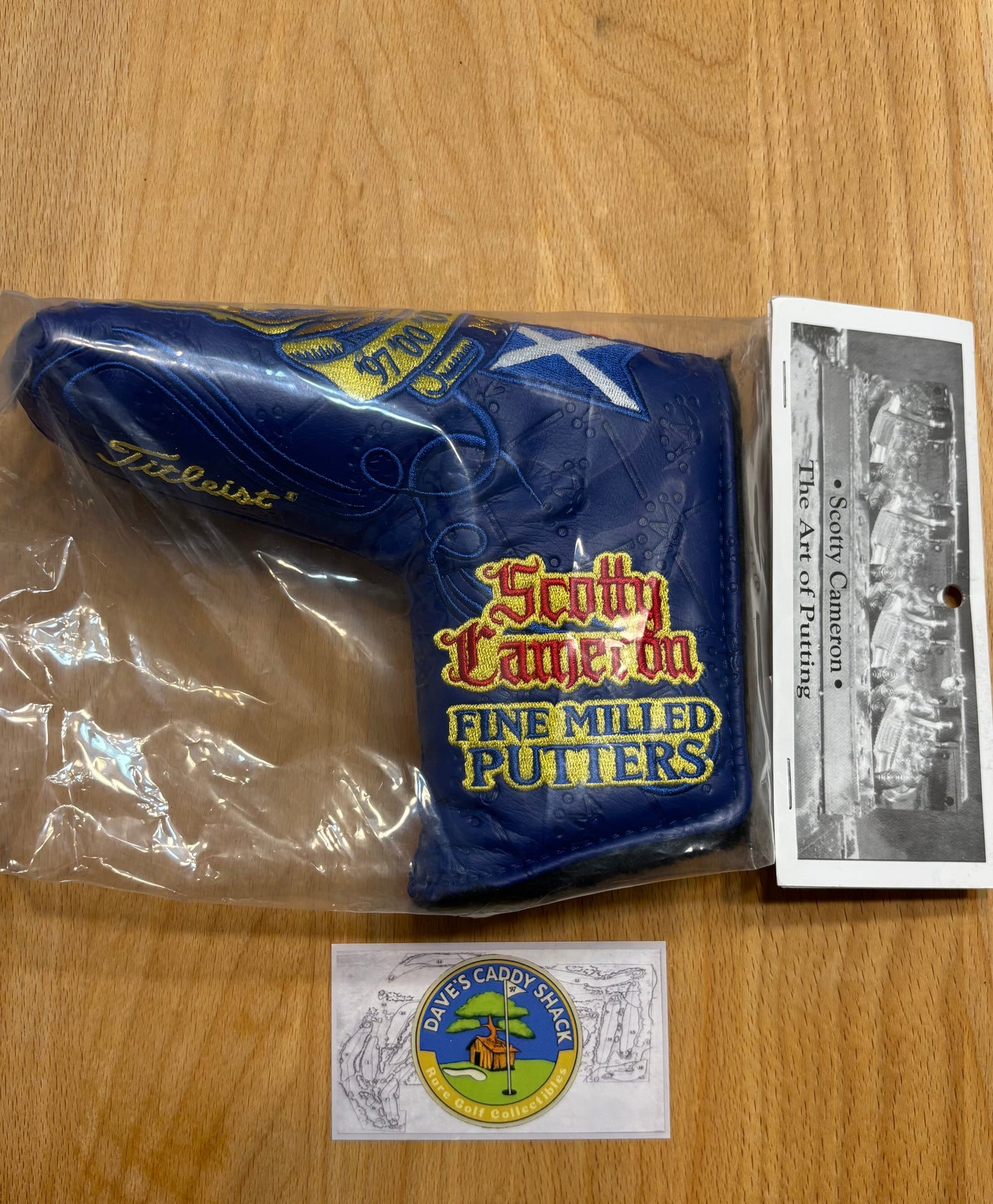 2022 Scotty Cameron Open Championship Golf Royalty Headcover