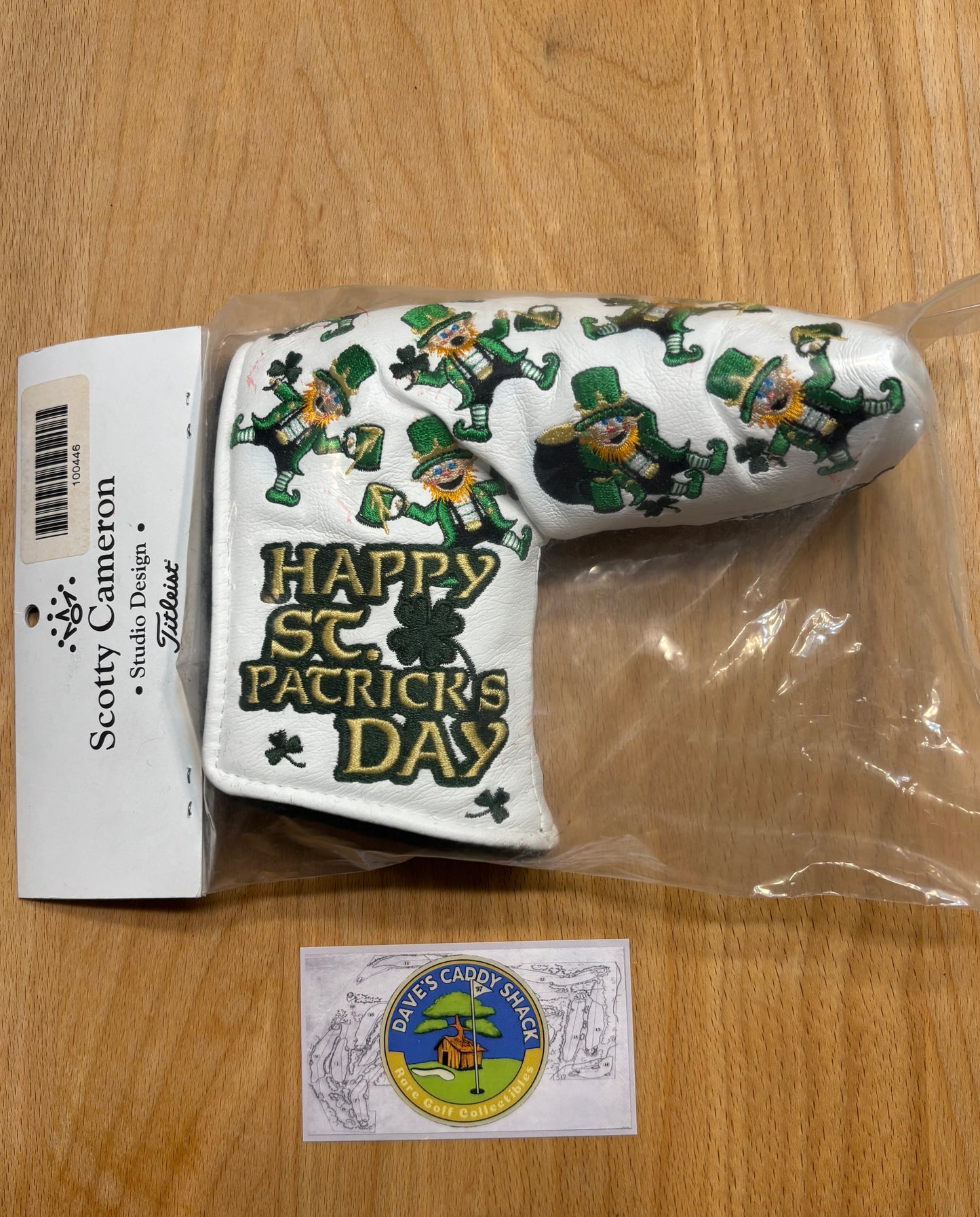 2014 Scotty Cameron St. Patrick's Day Dancing Leprechauns Headcover