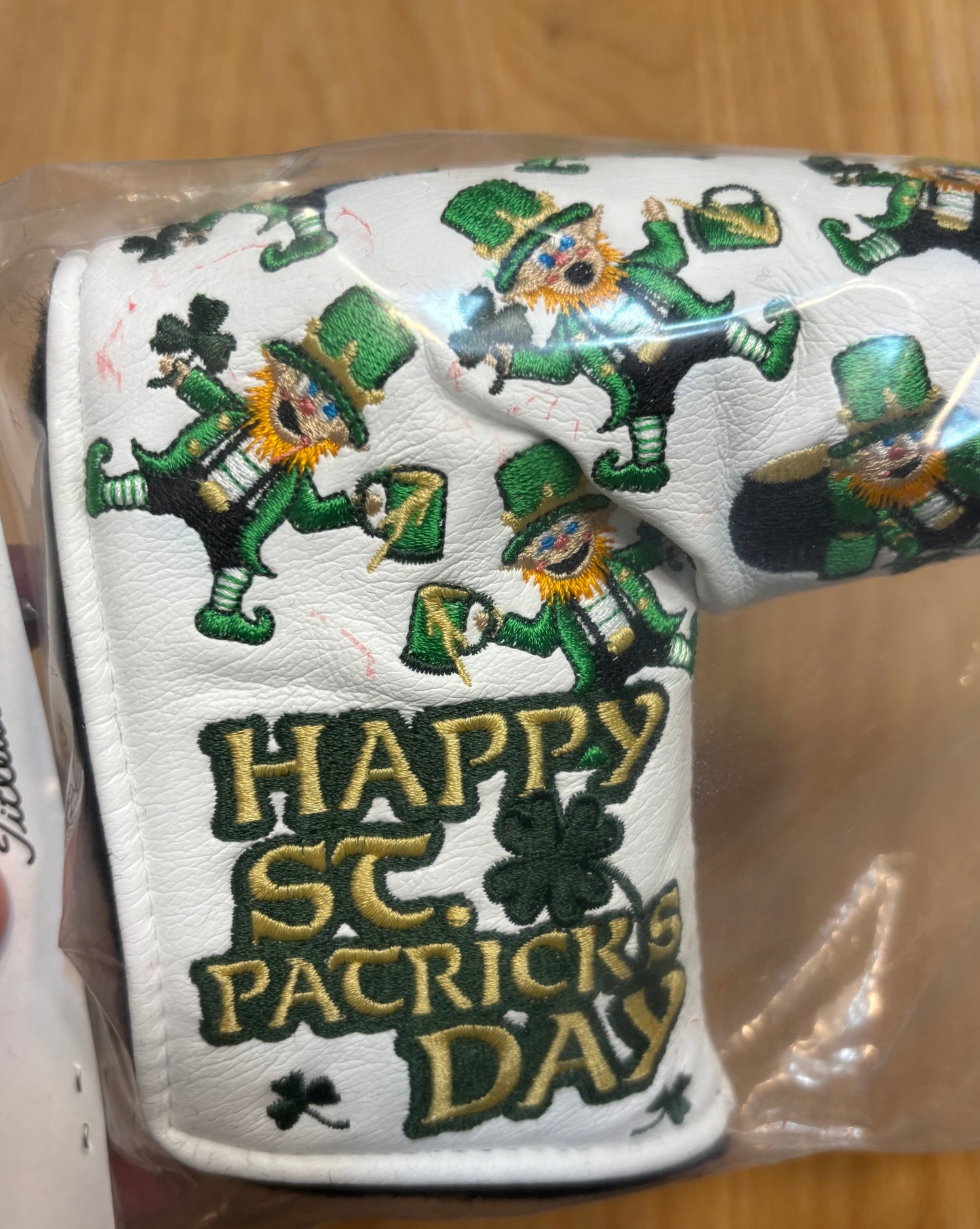 2014 Scotty Cameron St. Patrick's Day Dancing Leprechauns Headcover
